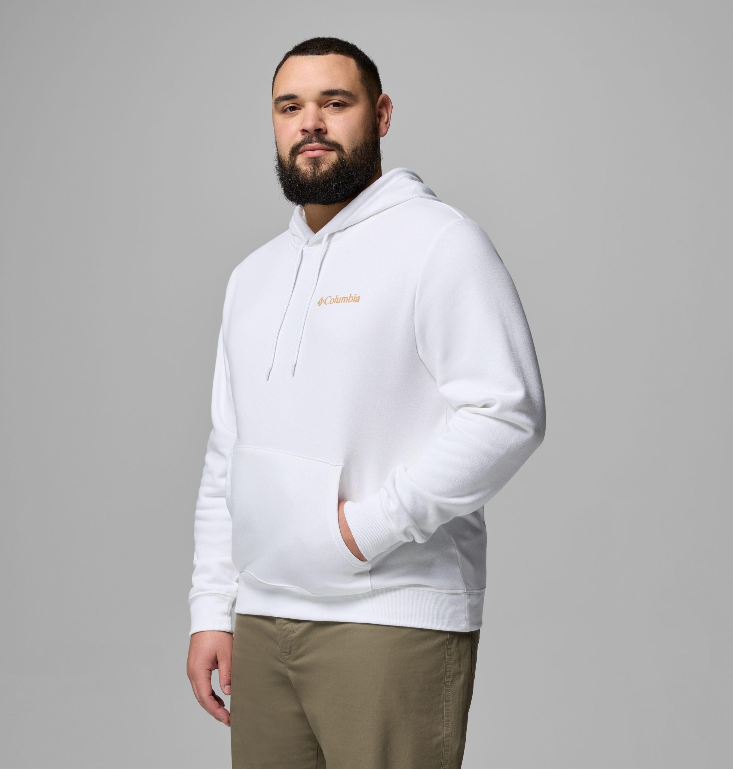 heren powder csc hoodie - groot
