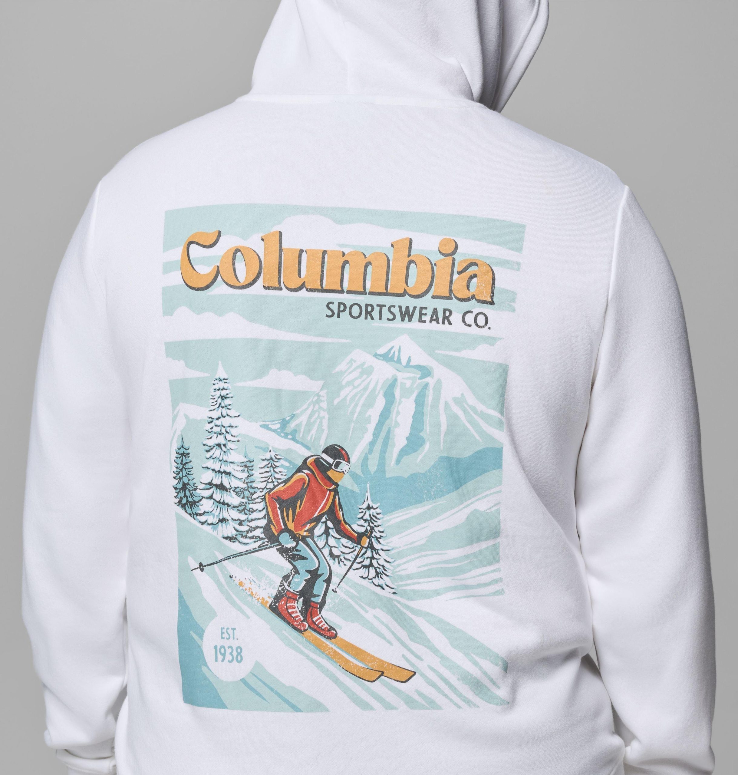 heren powder csc hoodie - groot