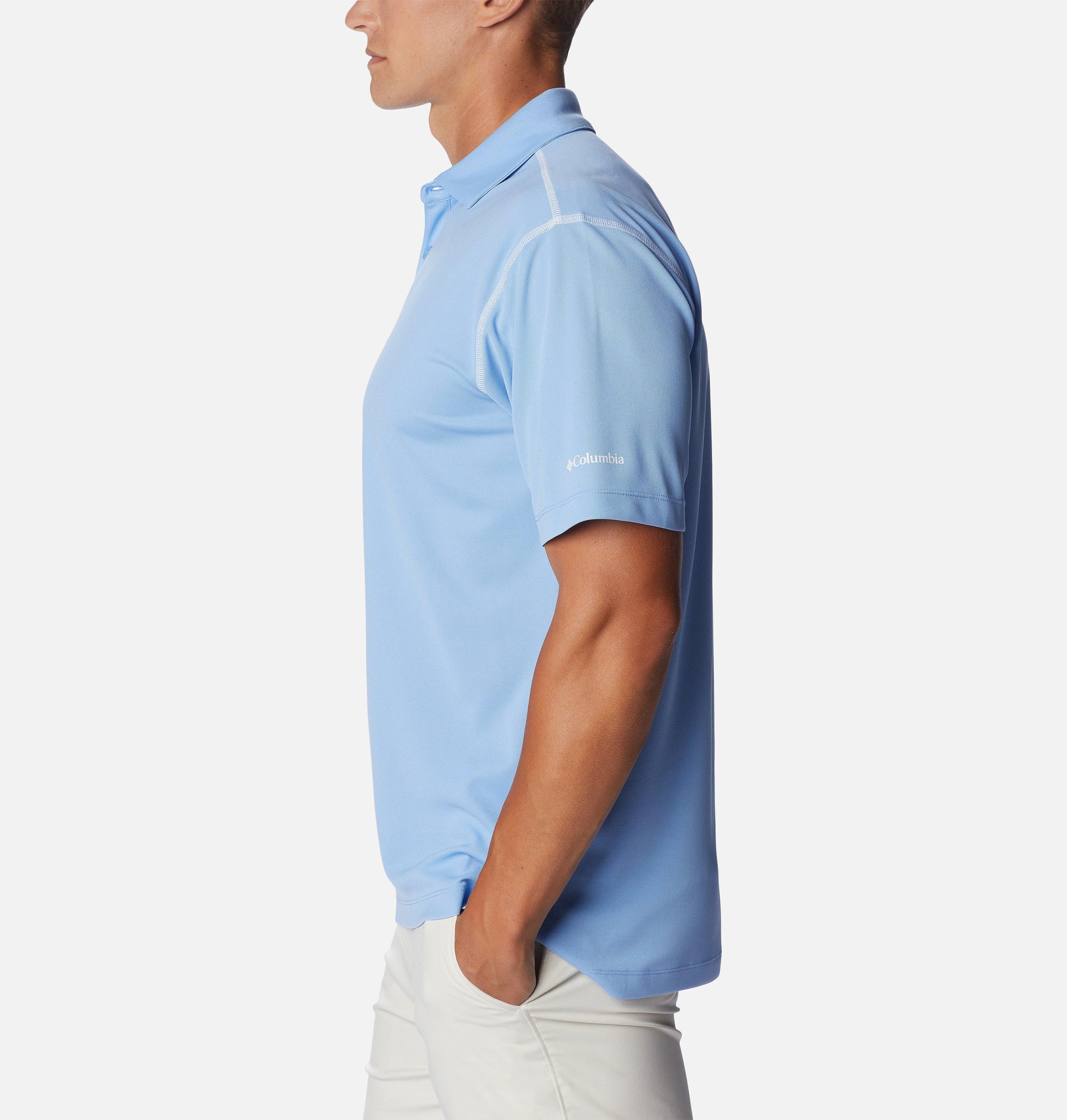 golfpolo voor mannen met hoge inzet