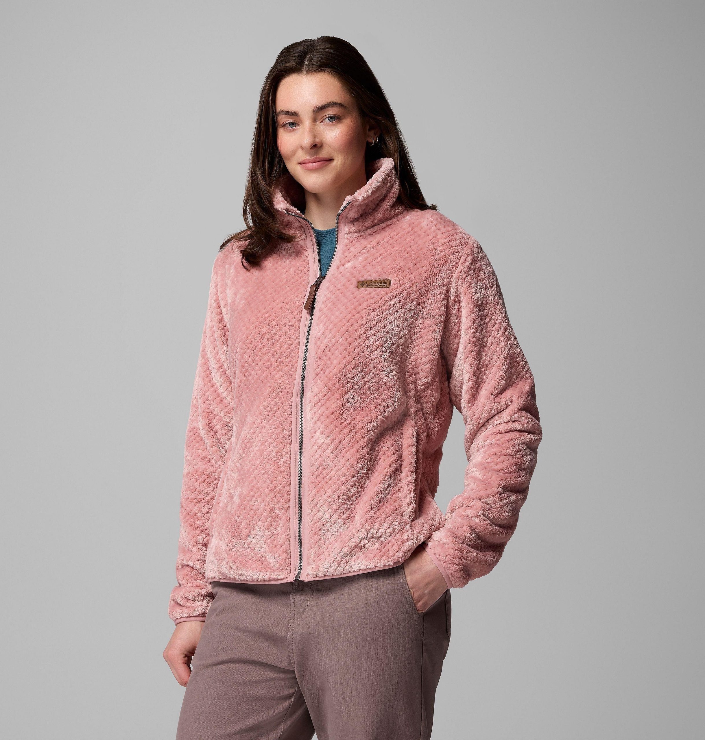dames fire side ii sherpa fleece met volledige ritssluiting