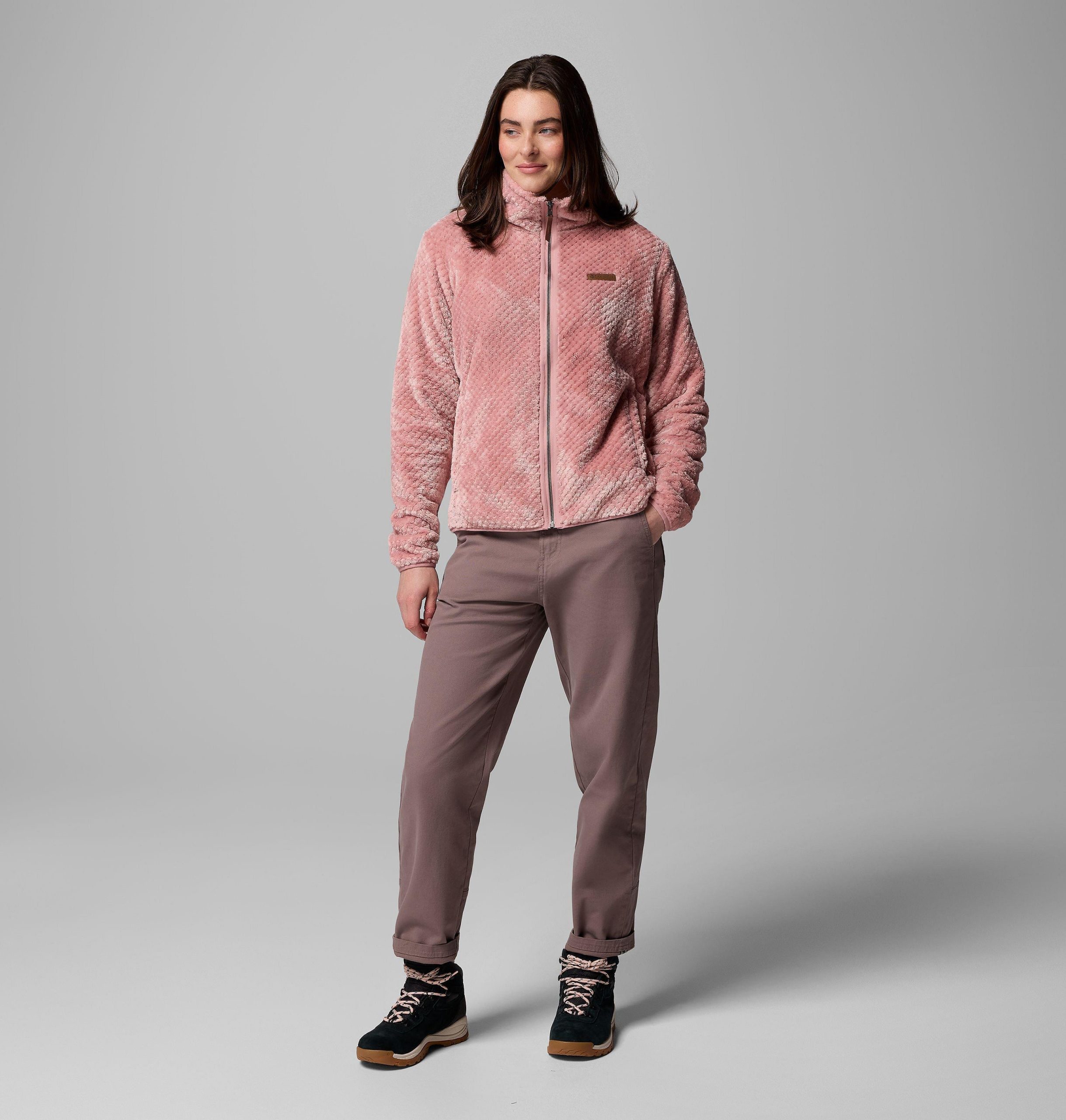 dames fire side ii sherpa fleece met volledige ritssluiting