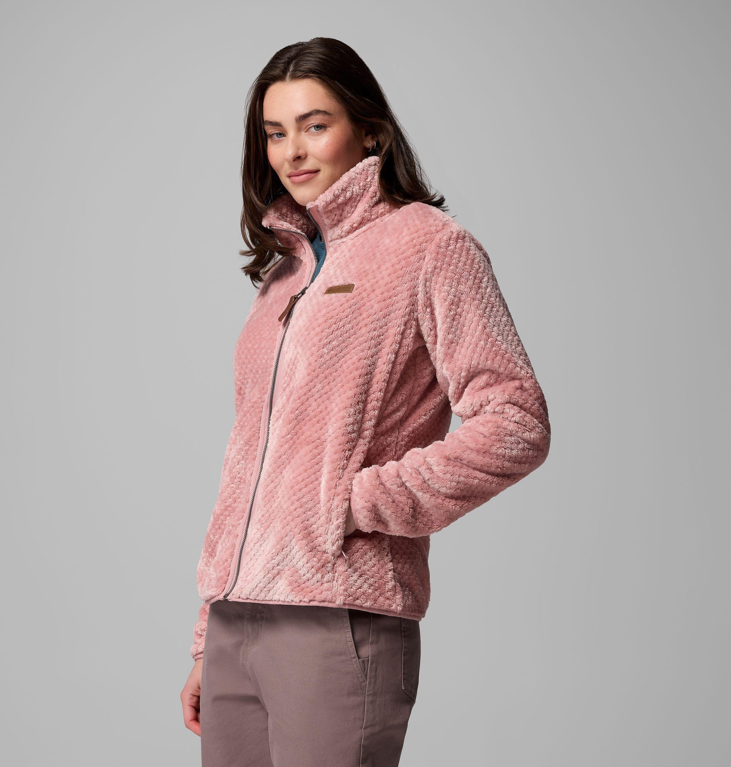 dames fire side ii sherpa fleece met volledige ritssluiting