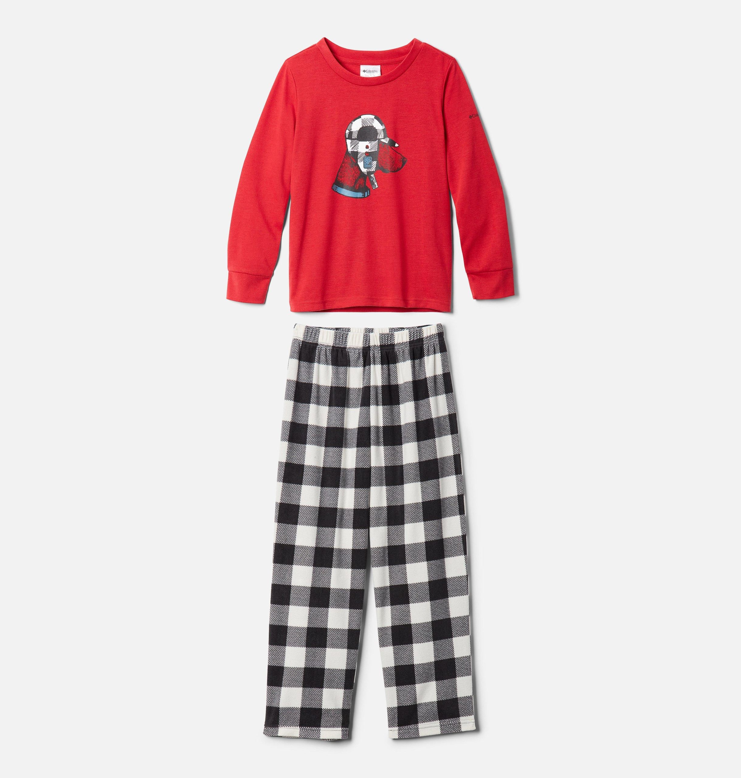 fleece pyjamaset voor kinderen