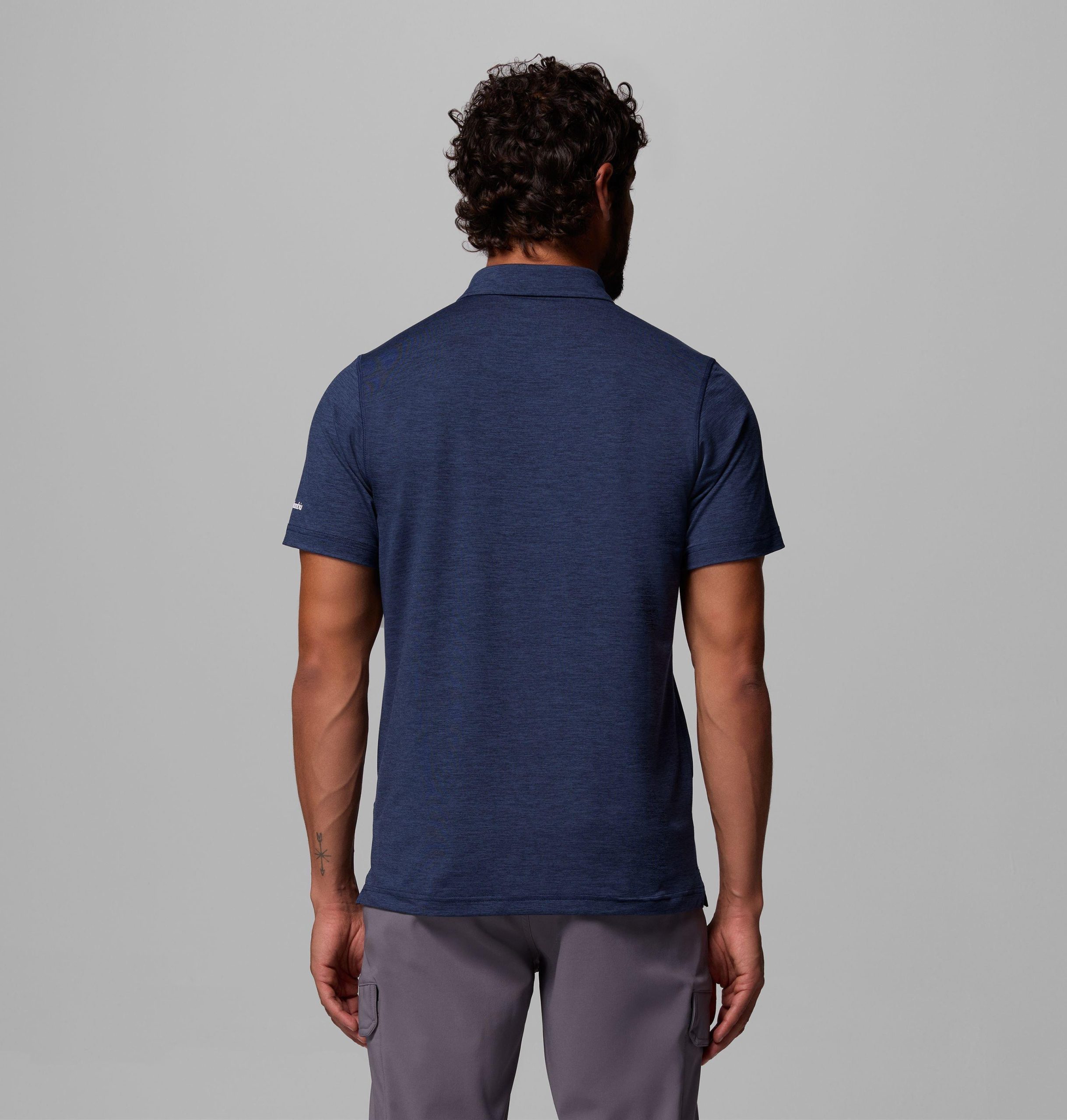 heren tech trail polo - dallas