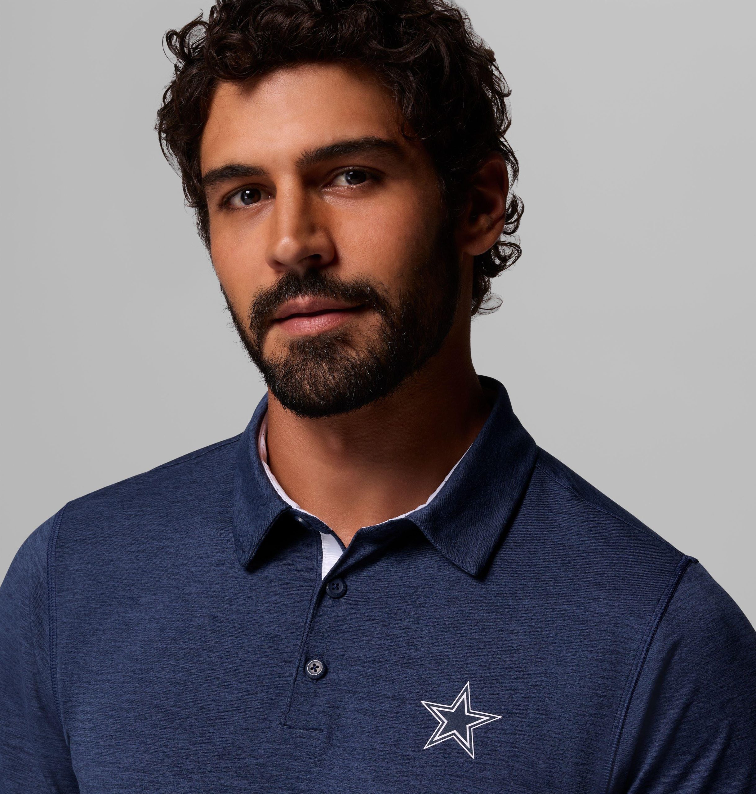 heren tech trail polo - dallas