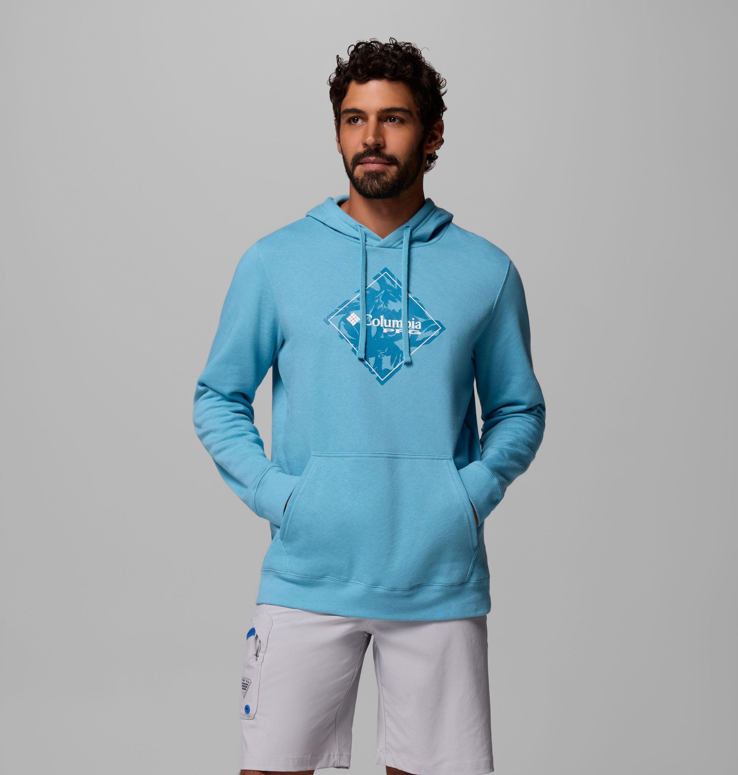 heren pfg diamond fill hoodie
