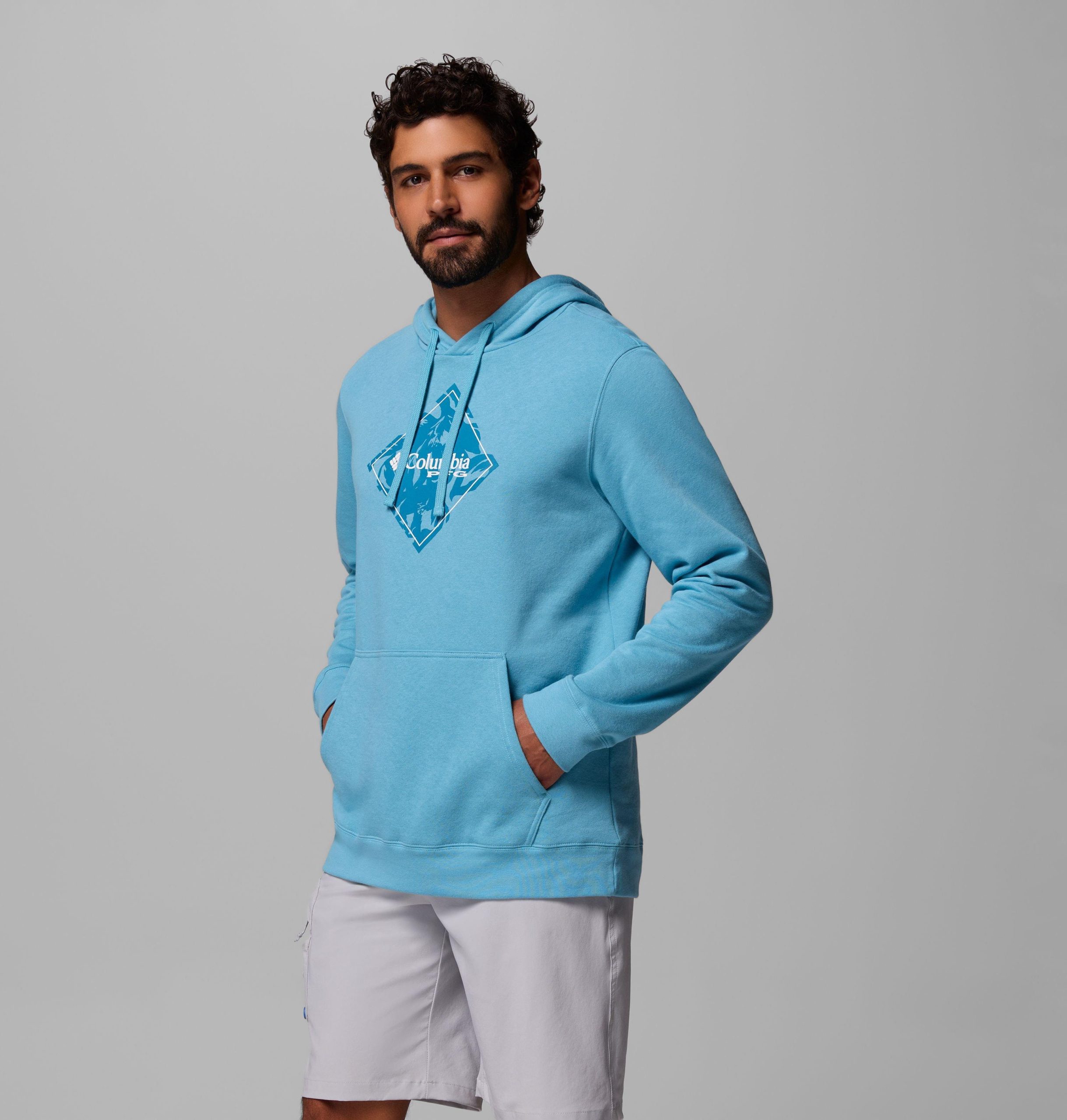 heren pfg diamond fill hoodie