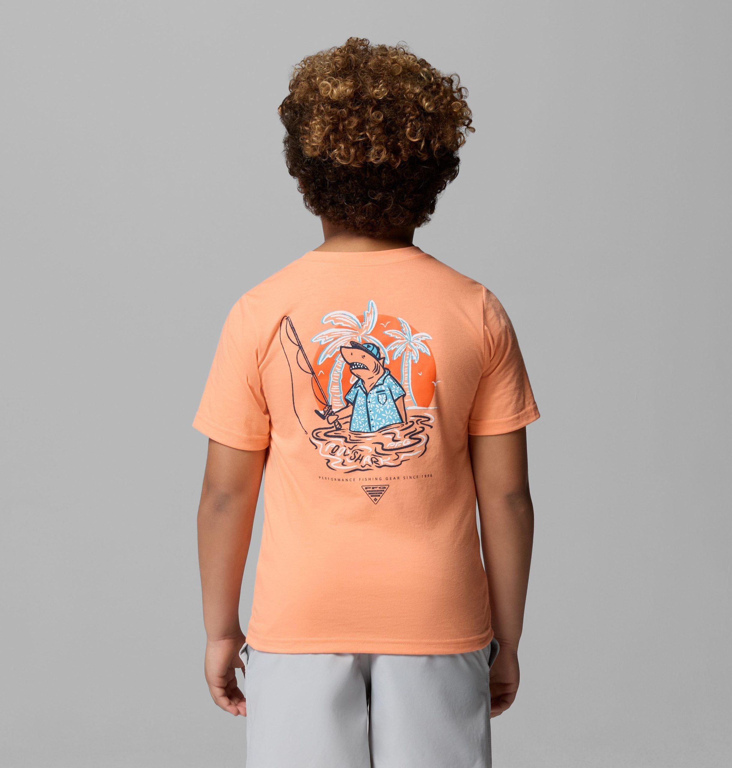 pfg big fisher t-shirt met korte mouwen voor jongens