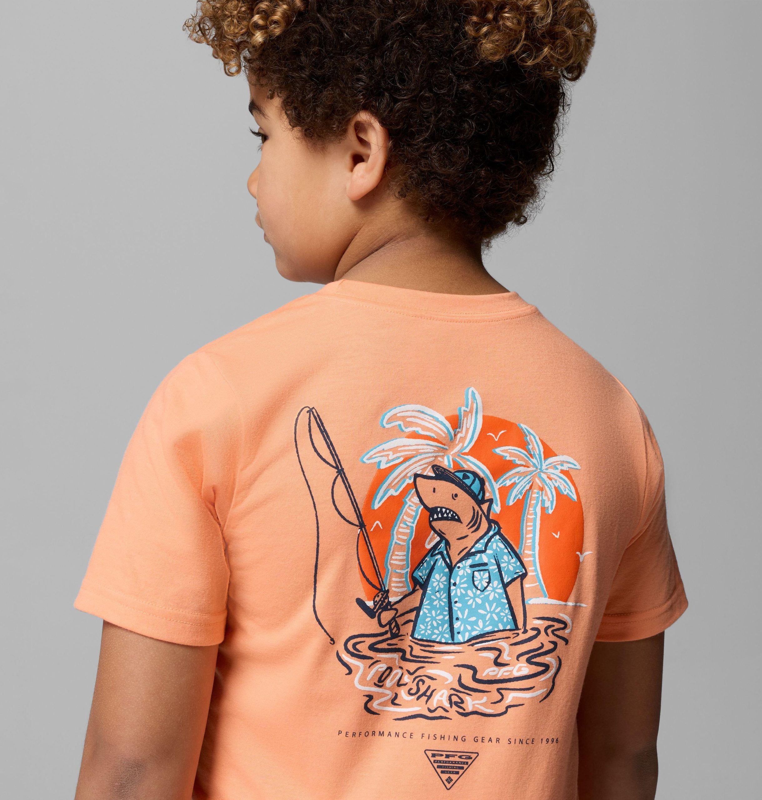 pfg big fisher t-shirt met korte mouwen voor jongens