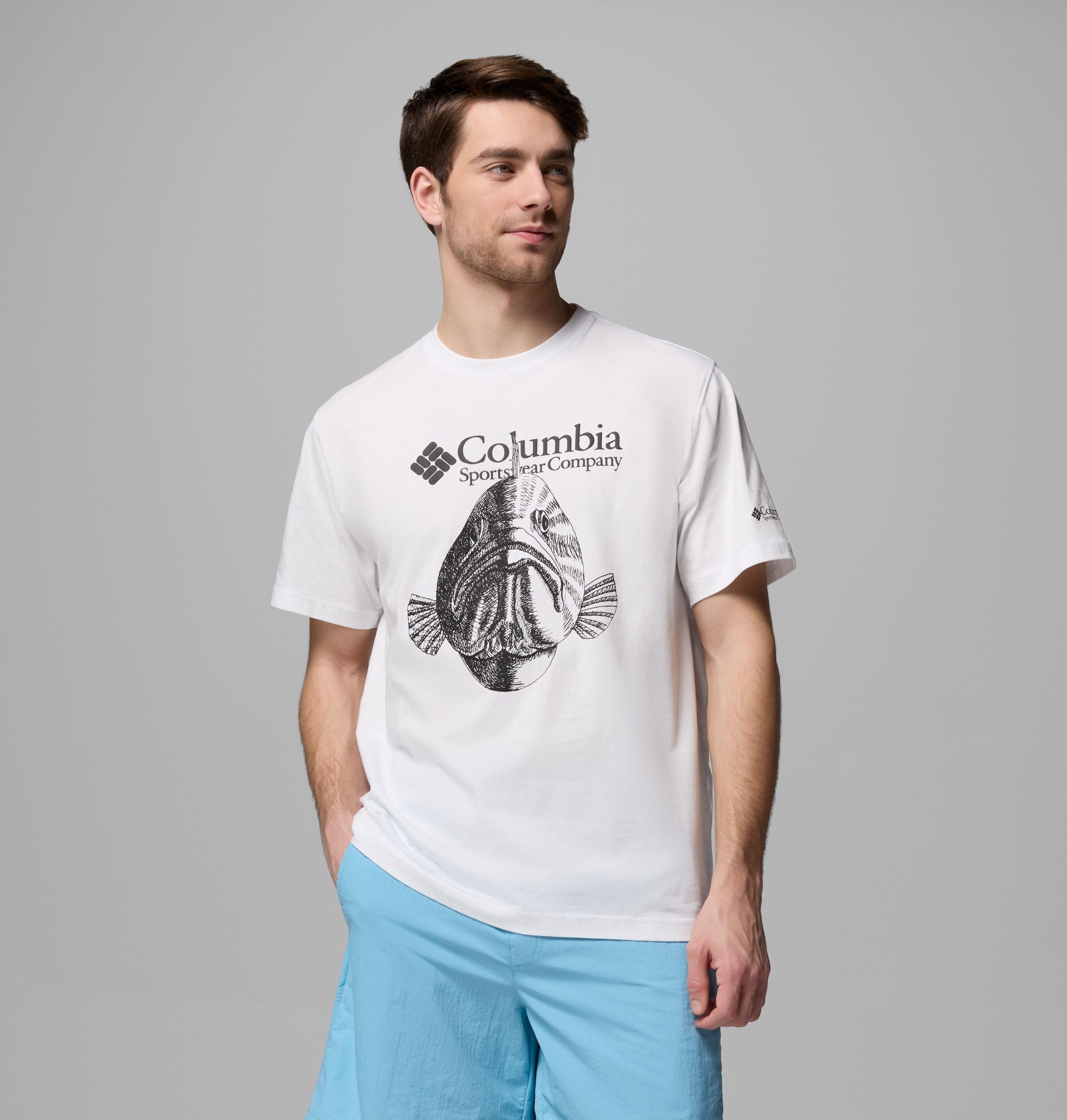 pfg big bass t-shirt voor heren