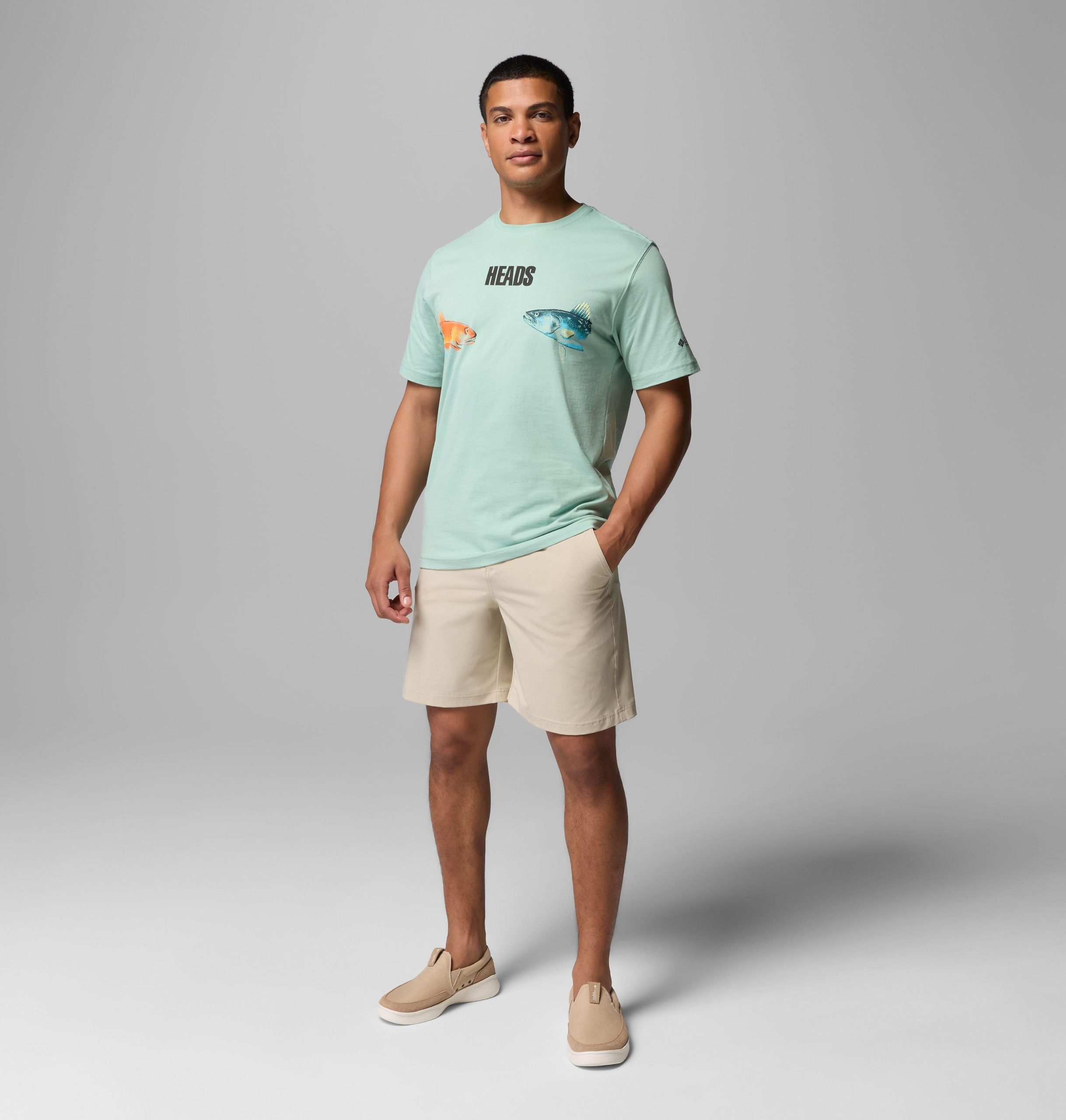 heren pfg speck rood t-shirt