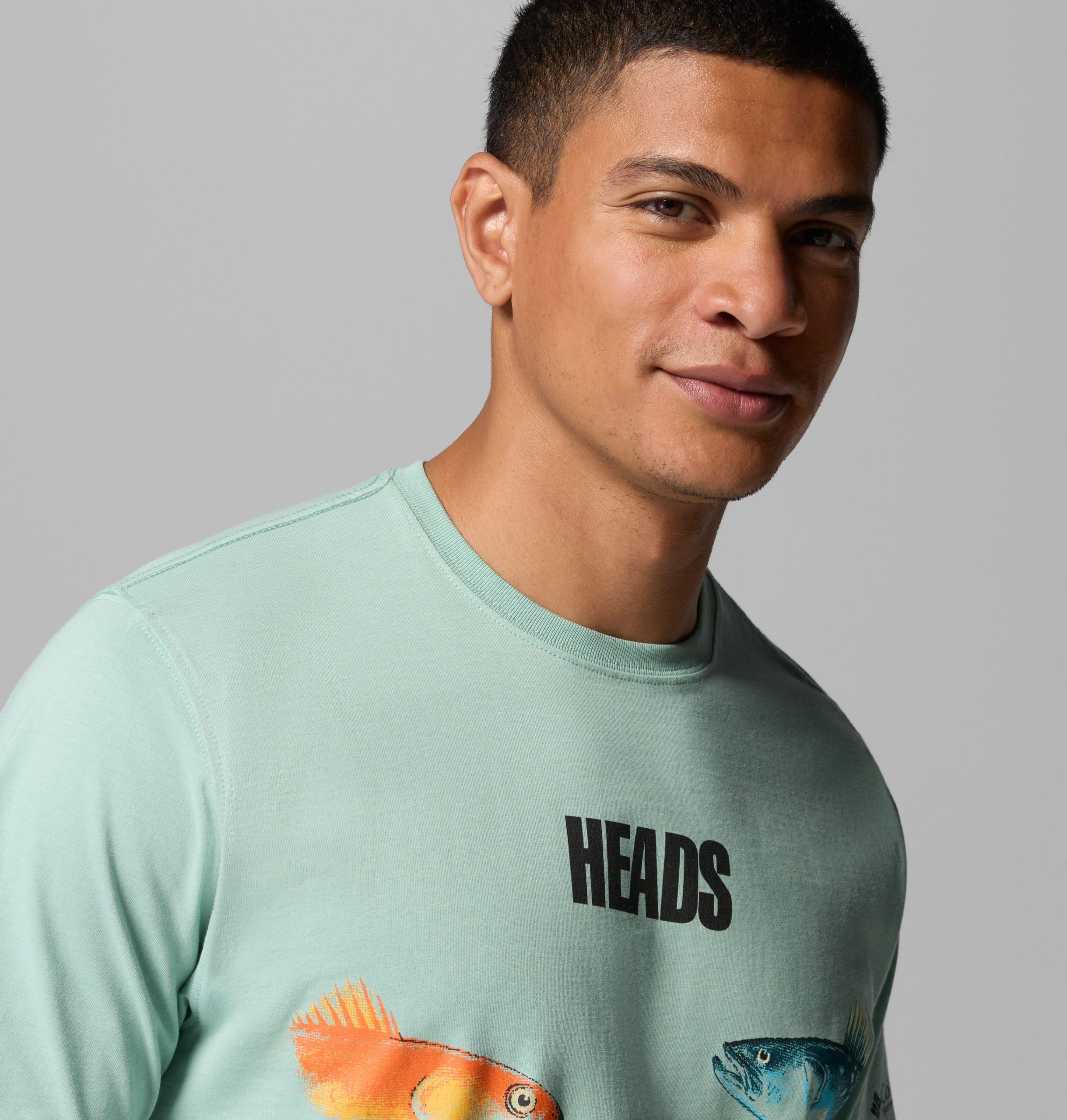 heren pfg speck rood t-shirt