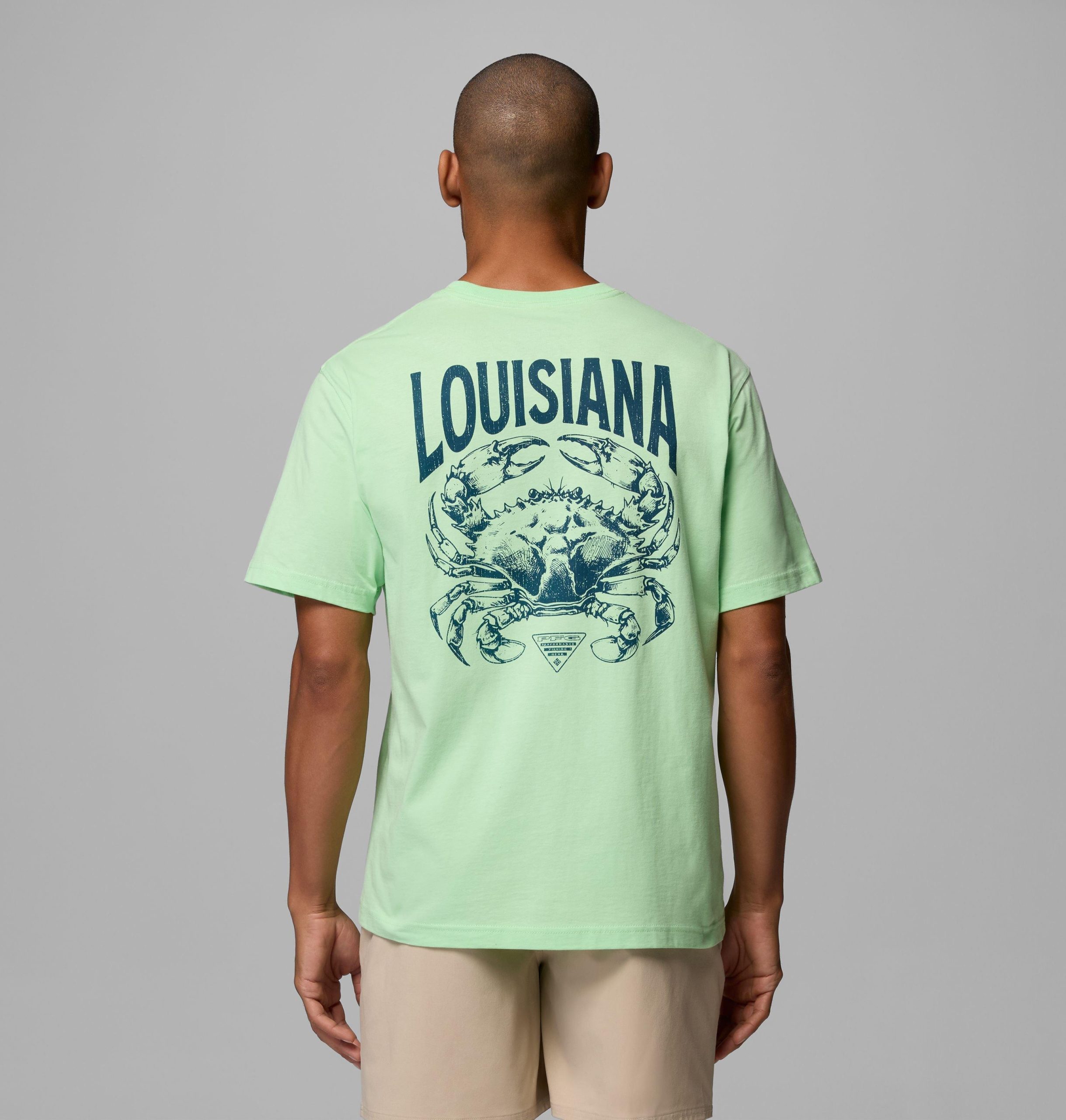 heren louisiana krab la pfg t-shirt