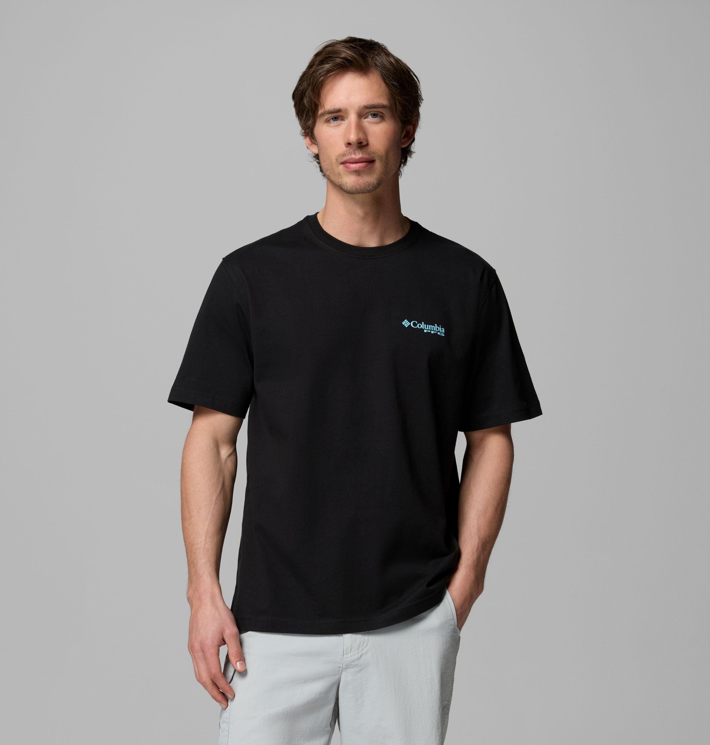 t-shirt voor heren met krabmotief pfg