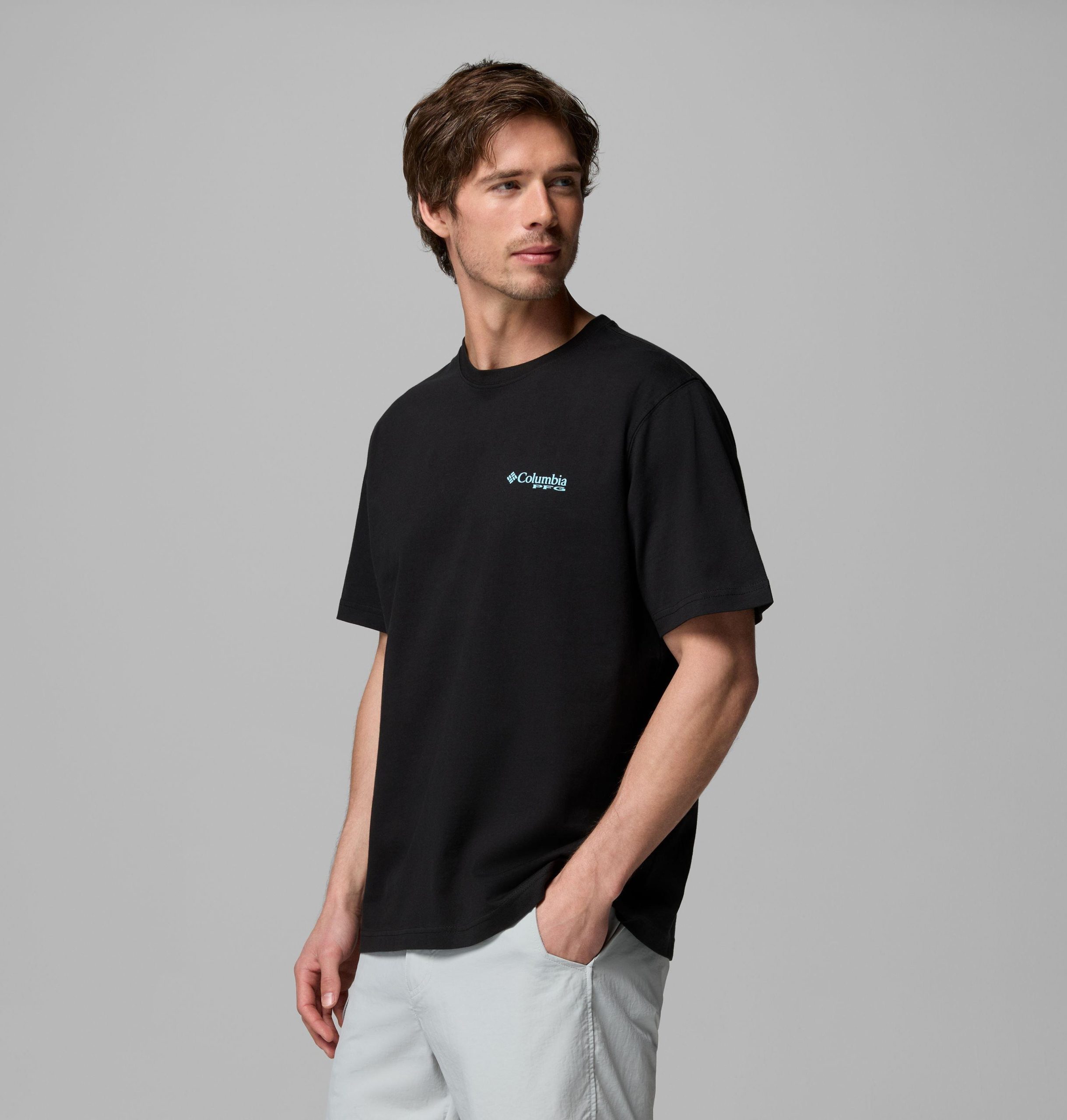 t-shirt voor heren met krabmotief pfg