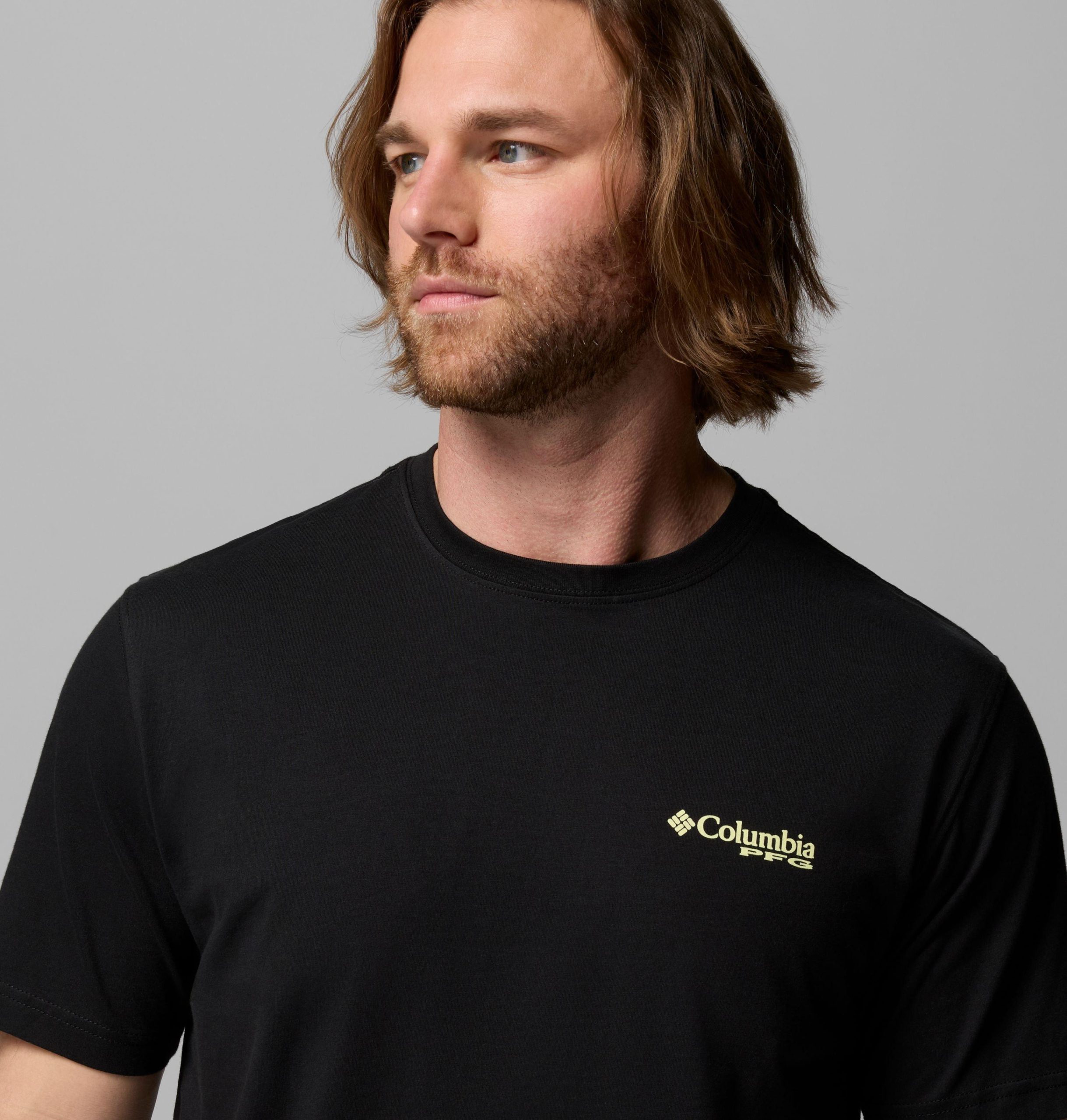 heren jawsdrop shark pfg t-shirt