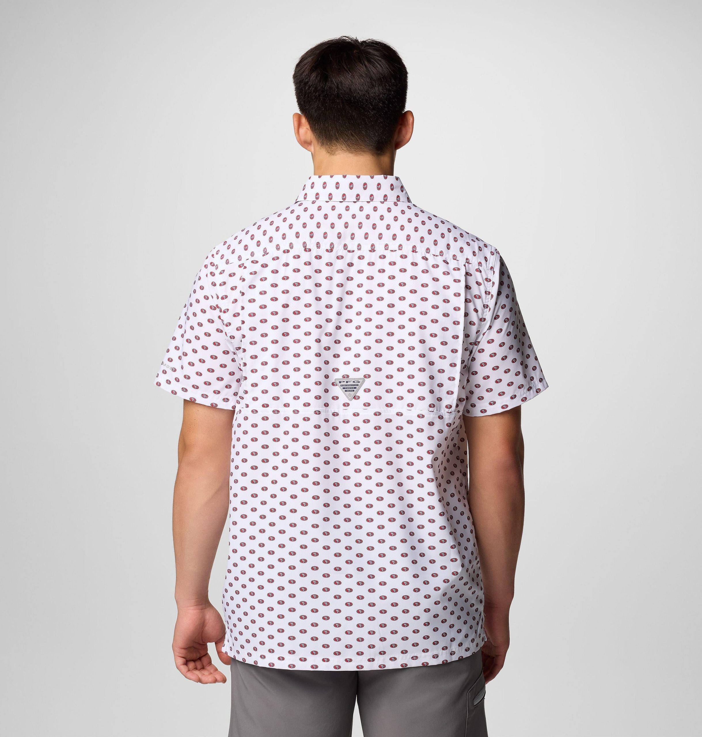 heren pfg super slack tide shirt met korte mouwen - san francisco 49ers