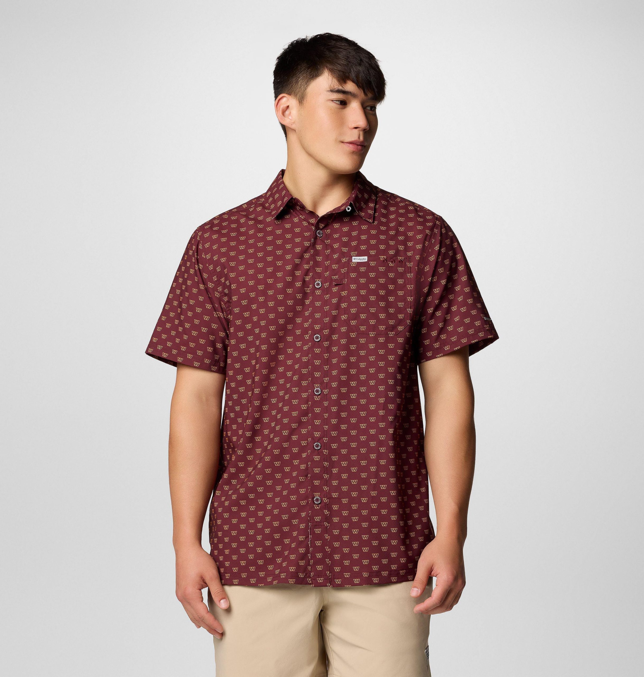 heren pfg super slack tide t-shirt met korte mouwen - washington commanders