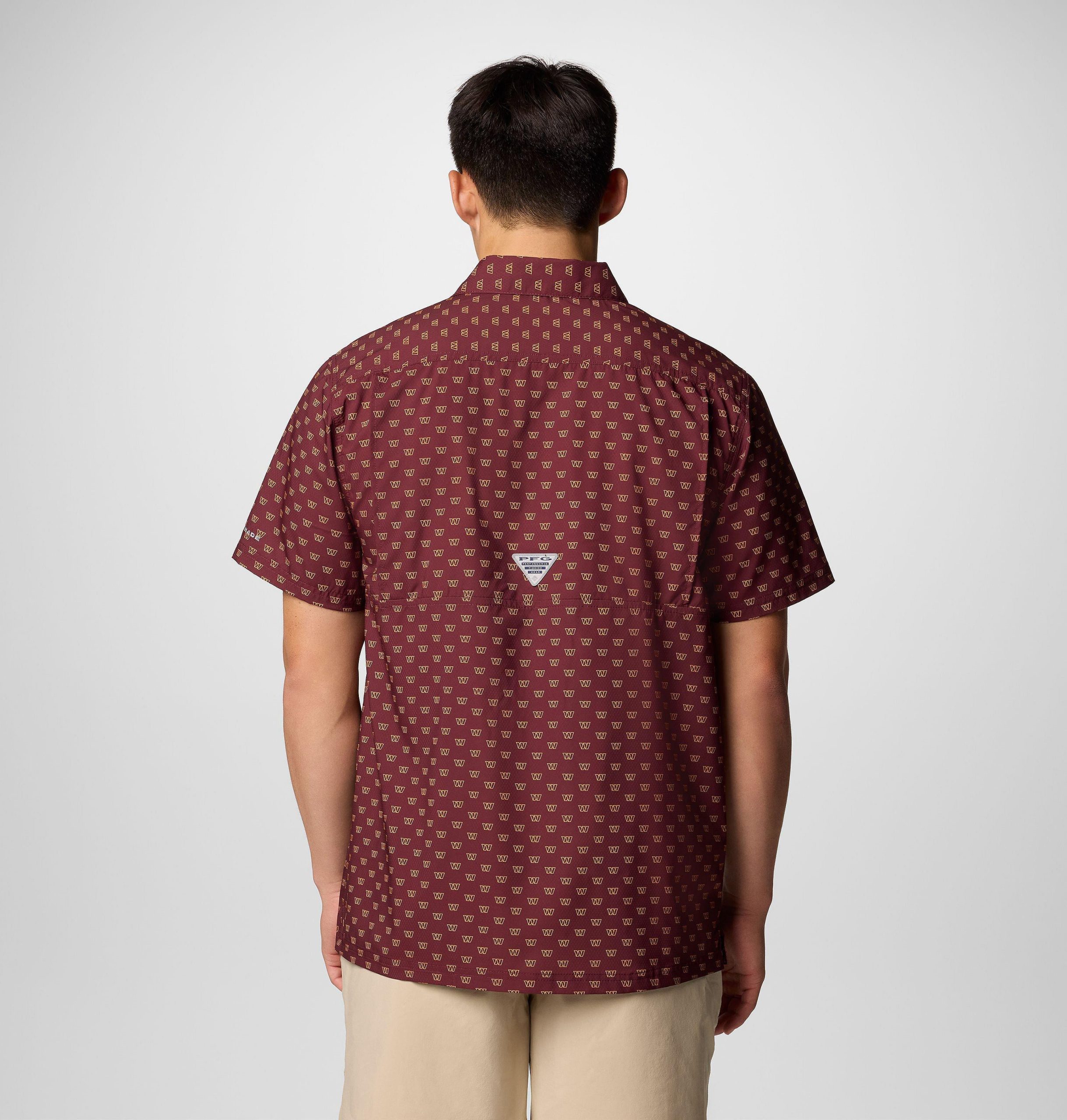 heren pfg super slack tide t-shirt met korte mouwen - washington commanders