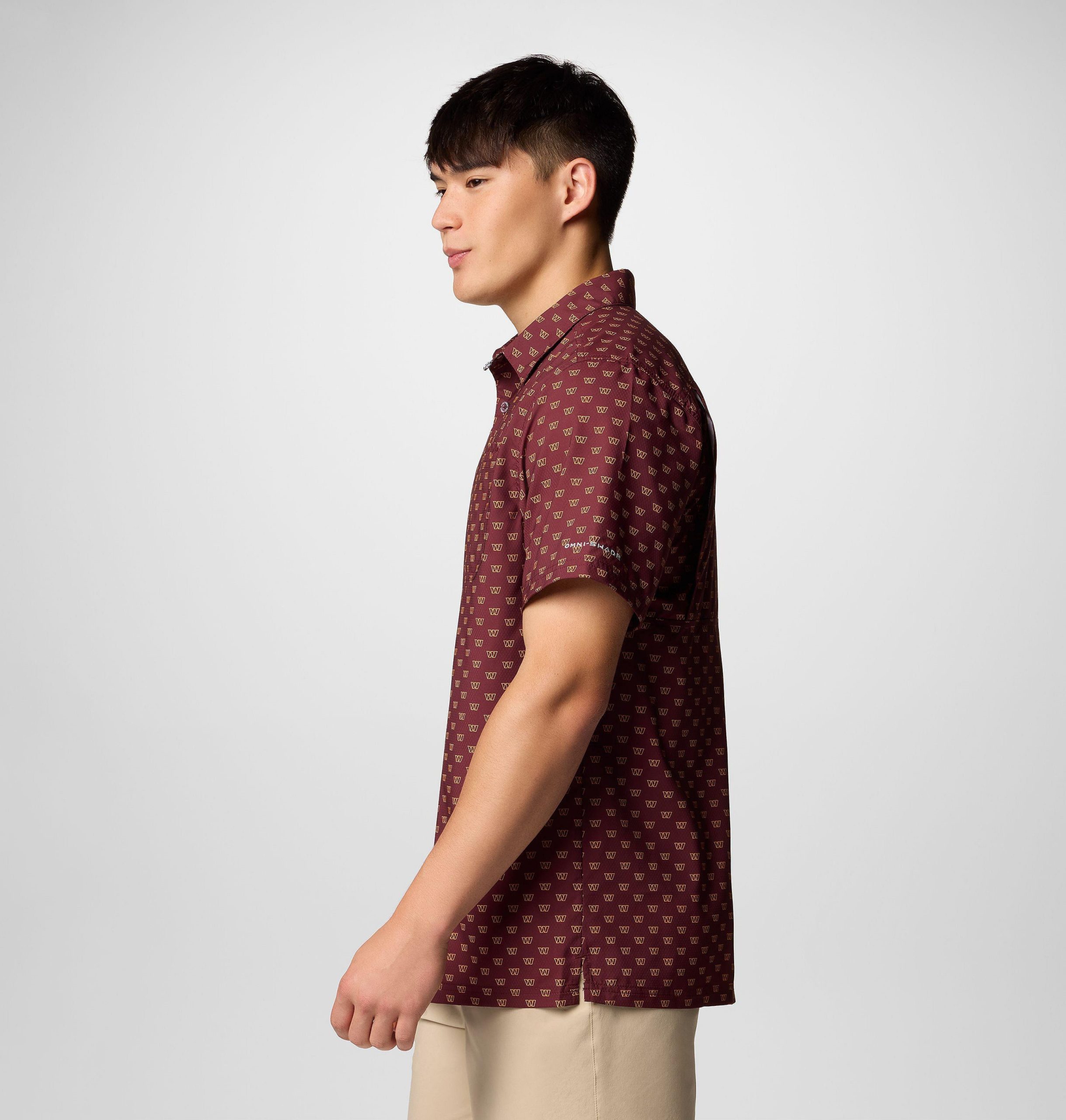 heren pfg super slack tide t-shirt met korte mouwen - washington commanders