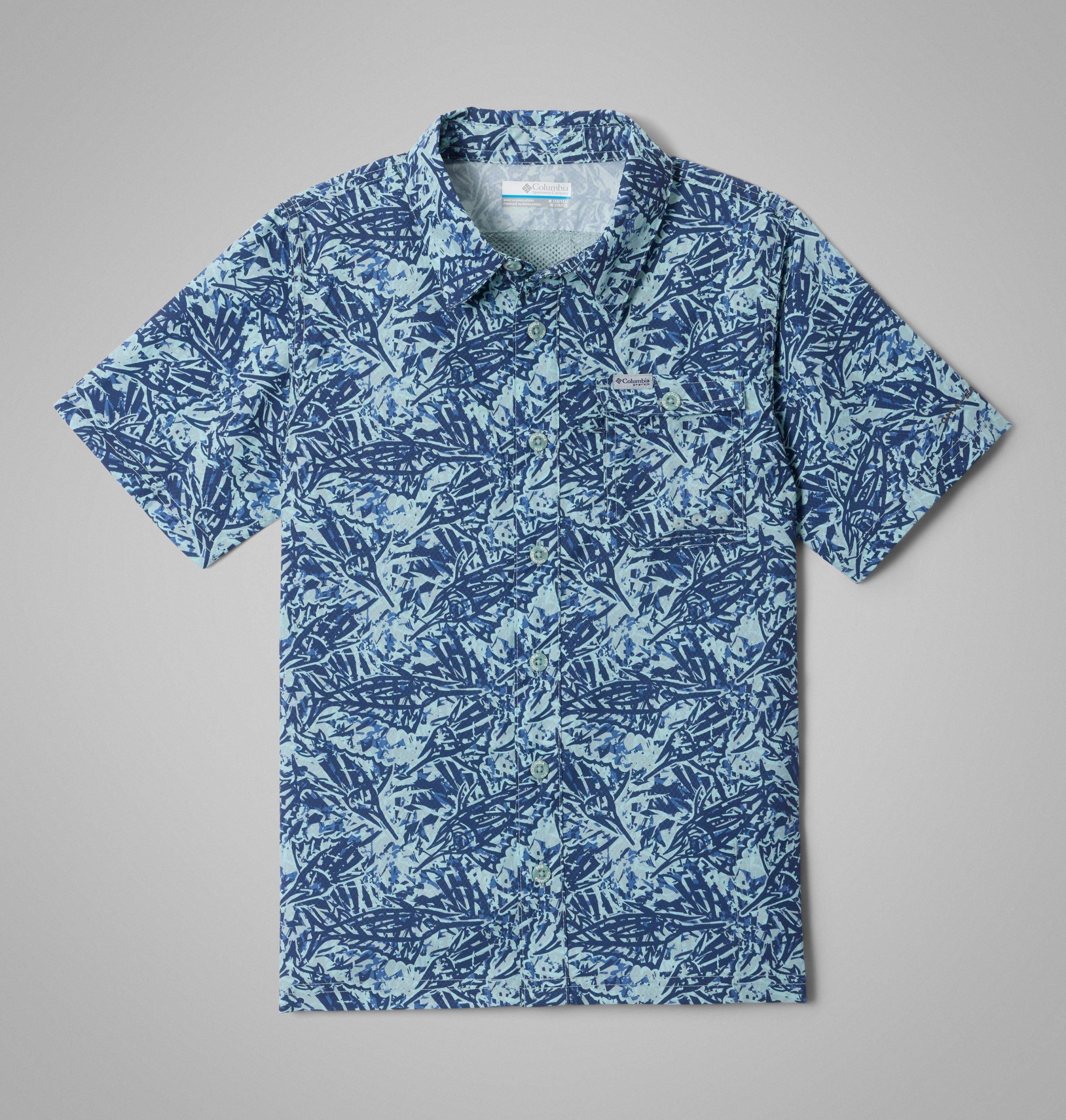 pfg super bluefin winds camp shirt voor jongens