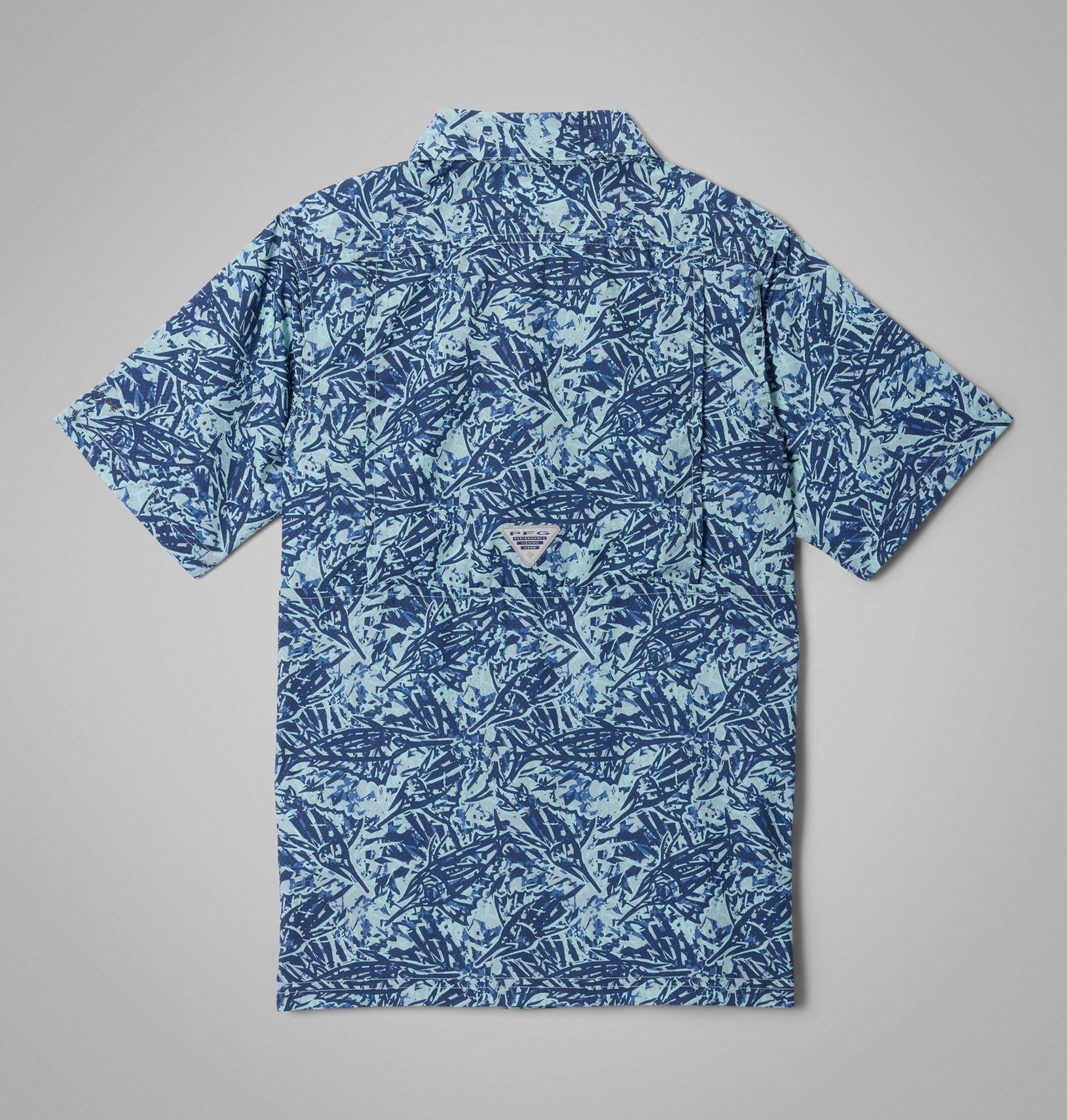 pfg super bluefin winds camp shirt voor jongens