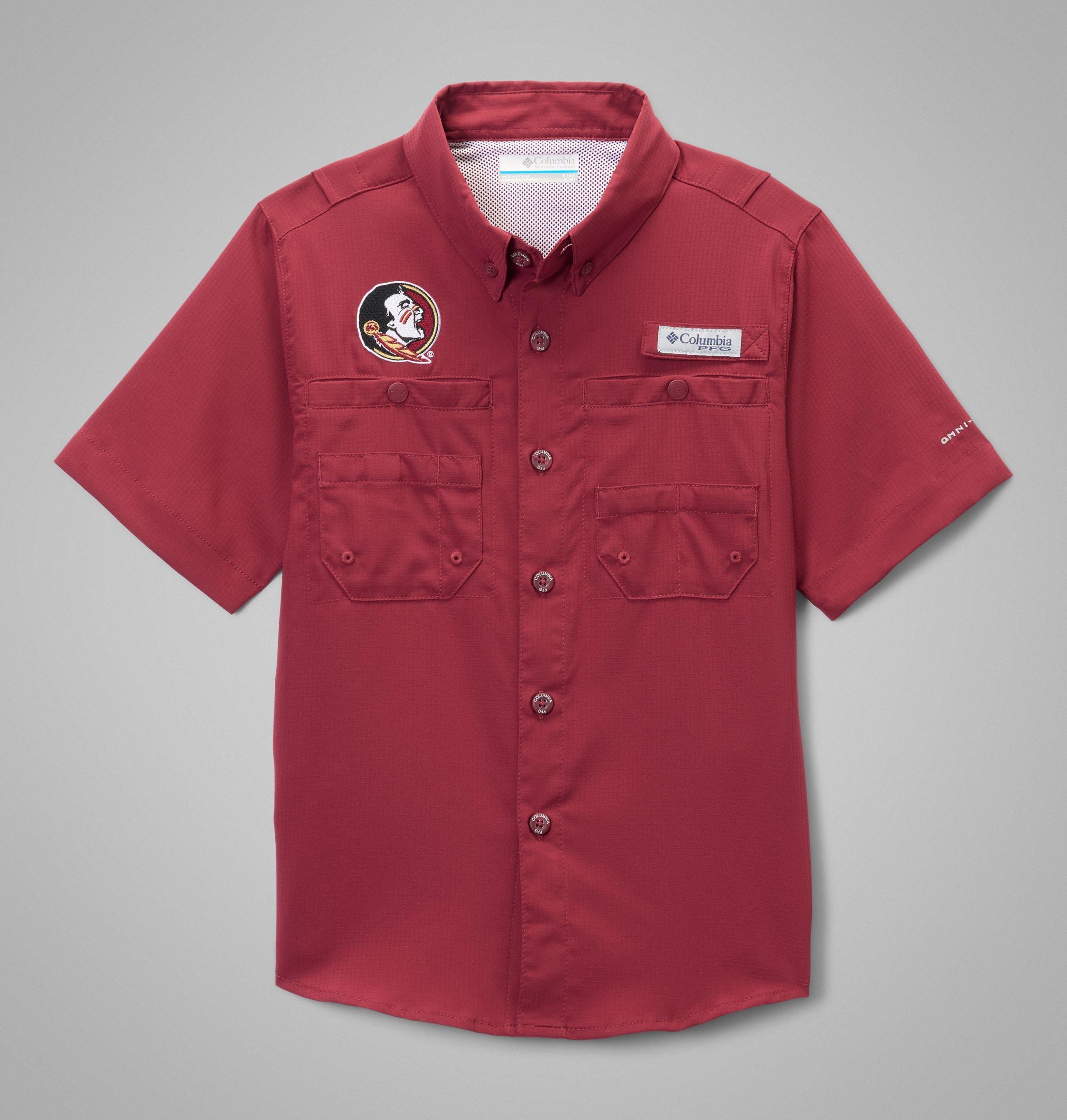 kindershirt met korte mouwen van pfg tamiami - florida state