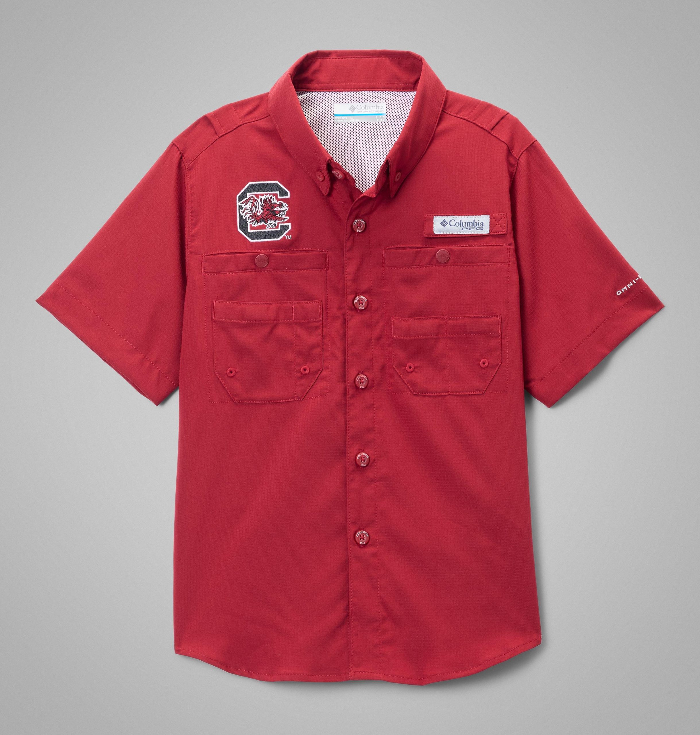 kindershirt met korte mouwen van pfg tamiami - south carolina