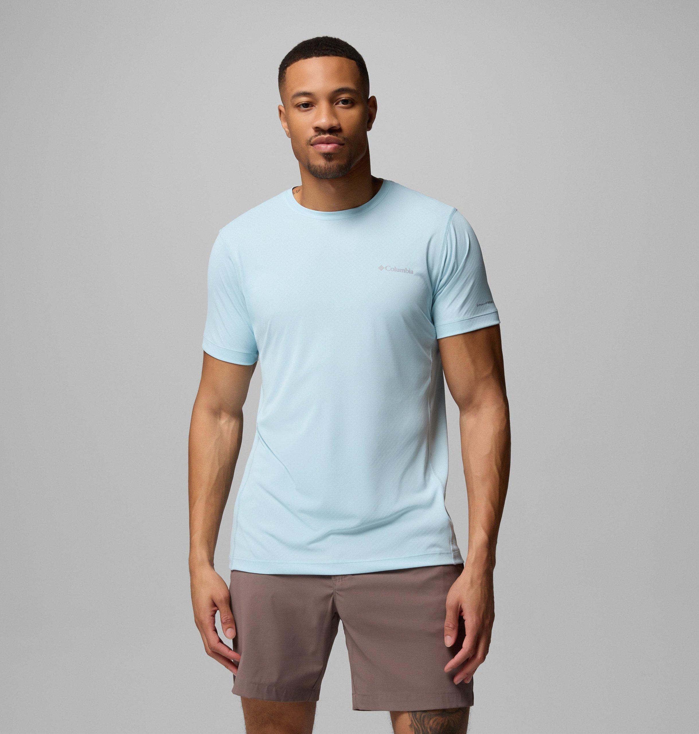 heren zero rules licht t-shirt met korte mouwen en ronde hals