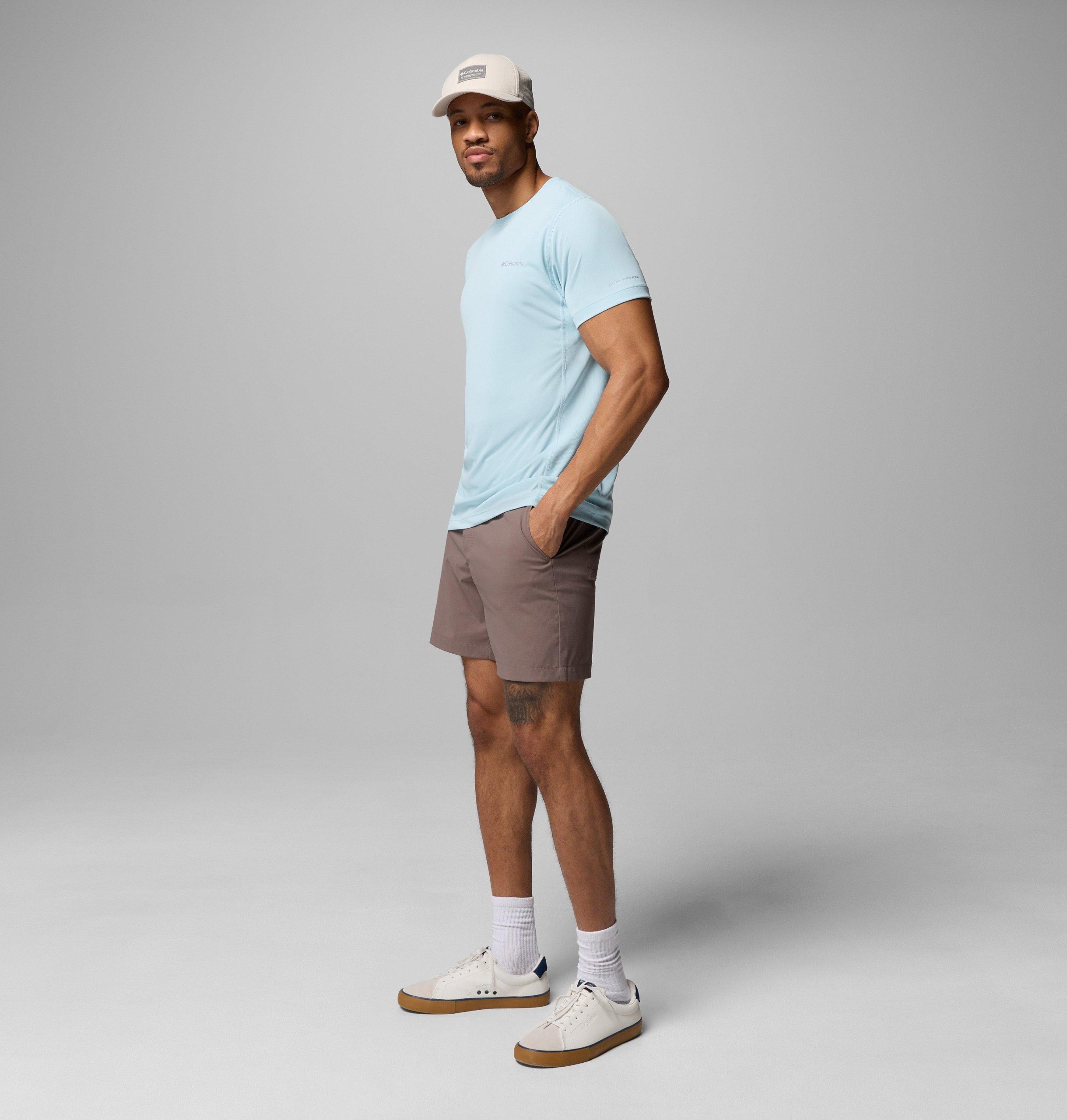 heren zero rules licht t-shirt met korte mouwen en ronde hals
