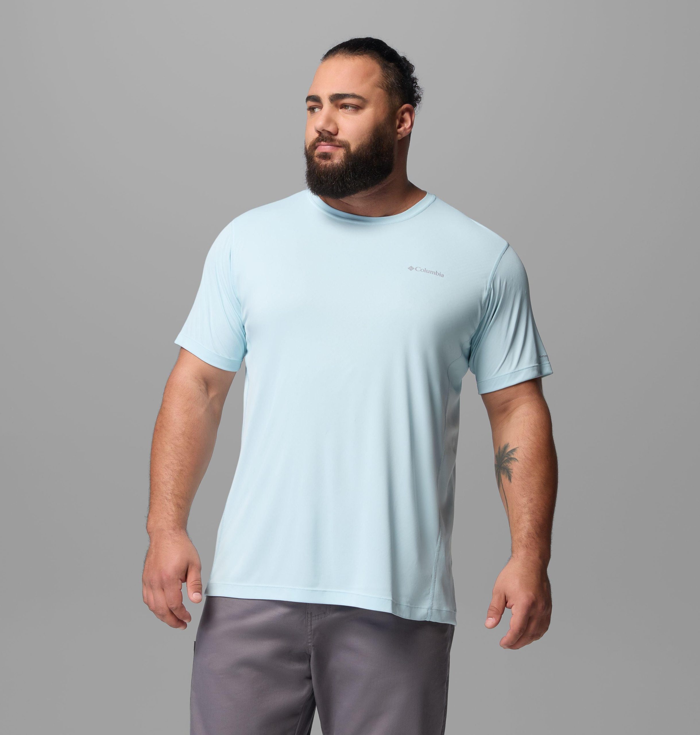 men zero rules light ss crew - big