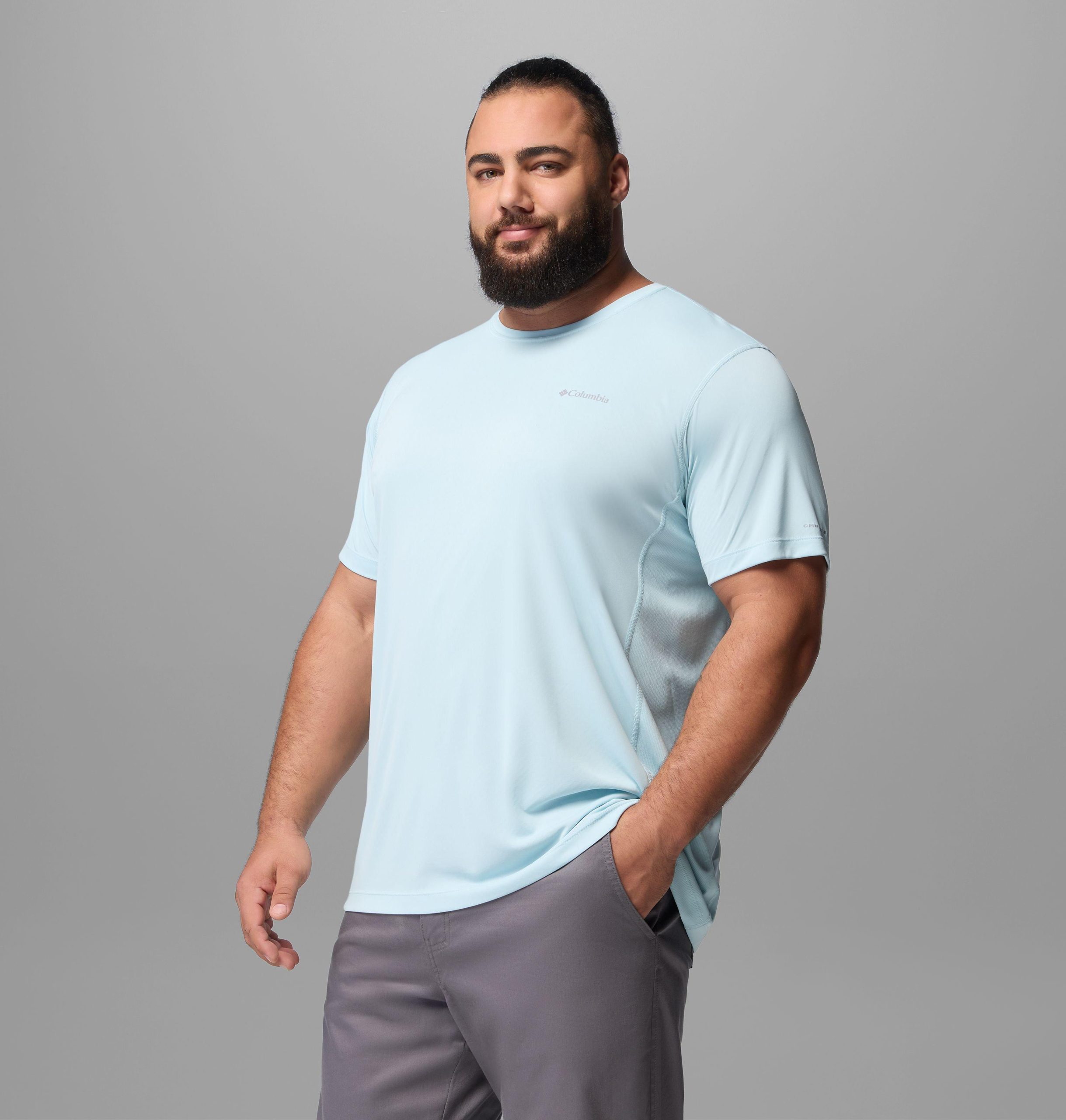 men zero rules light ss crew - big