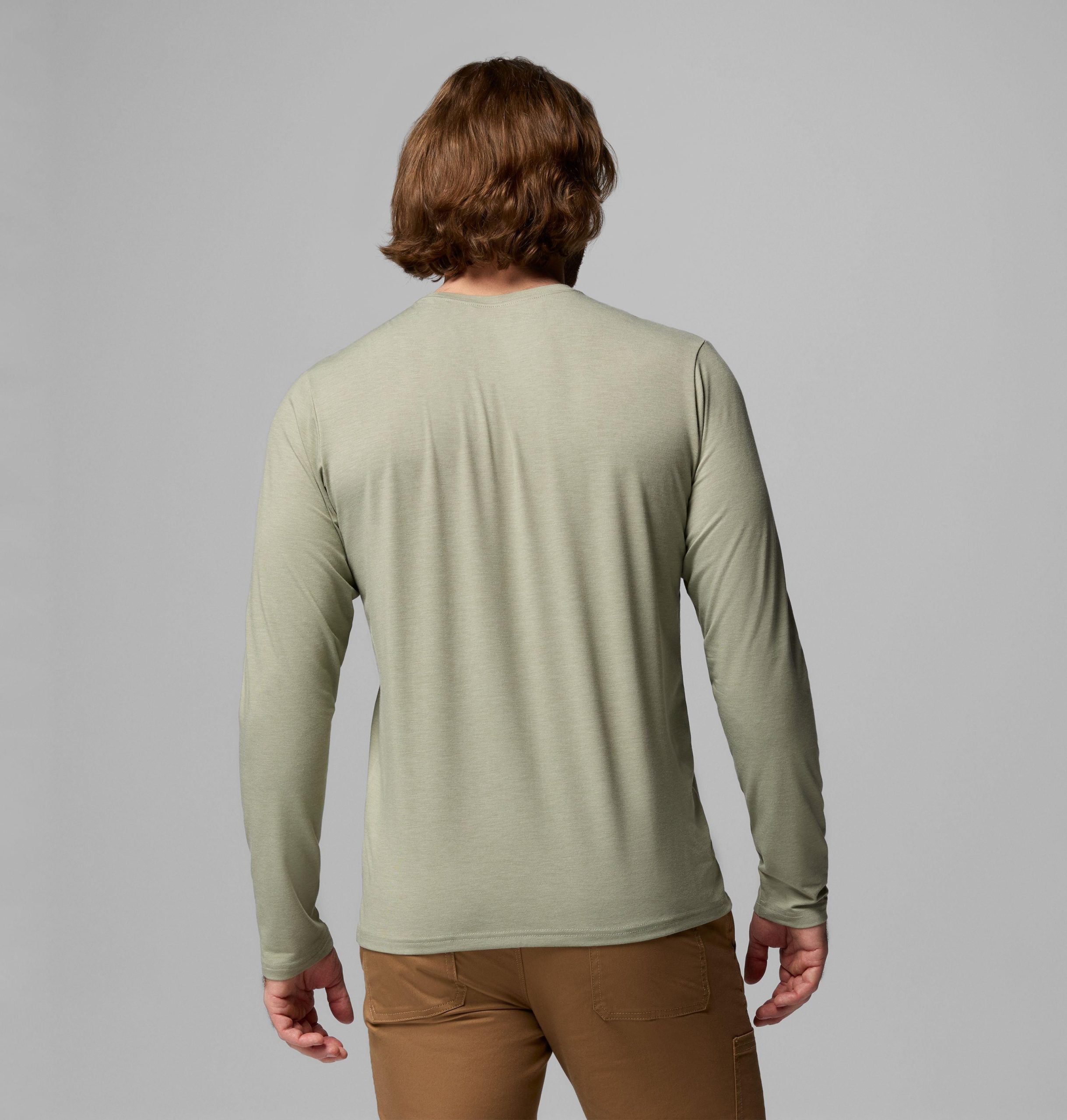 heren csc soft stretch t-shirt met lange mouwen