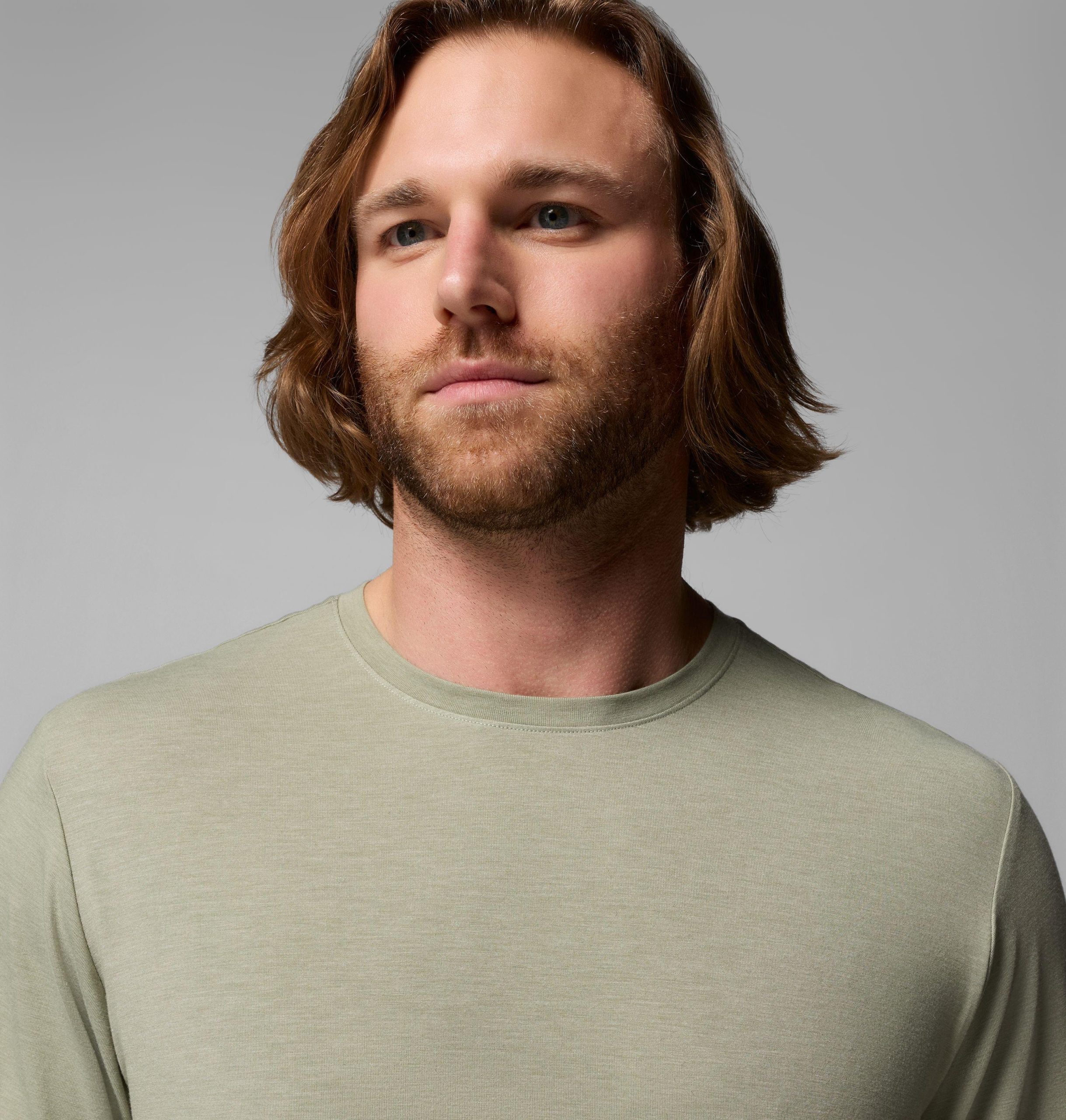heren csc soft stretch t-shirt met lange mouwen
