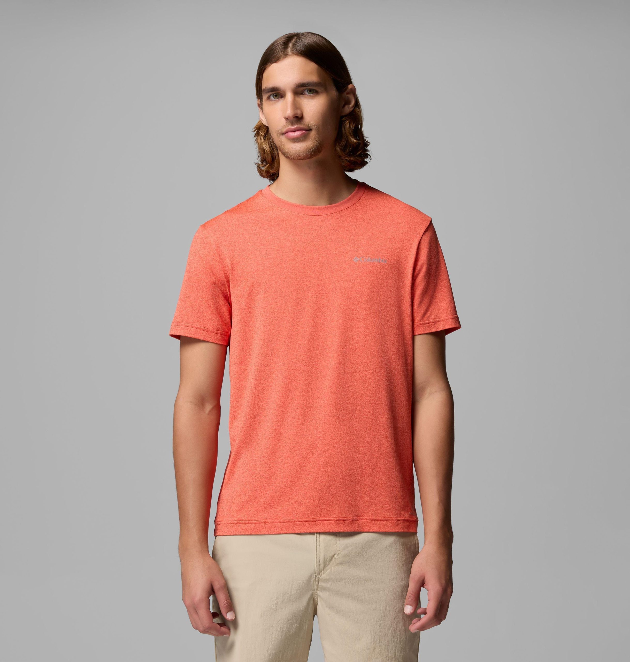 heren parsons point t-shirt met korte mouwen en grafische print op de achterkant
