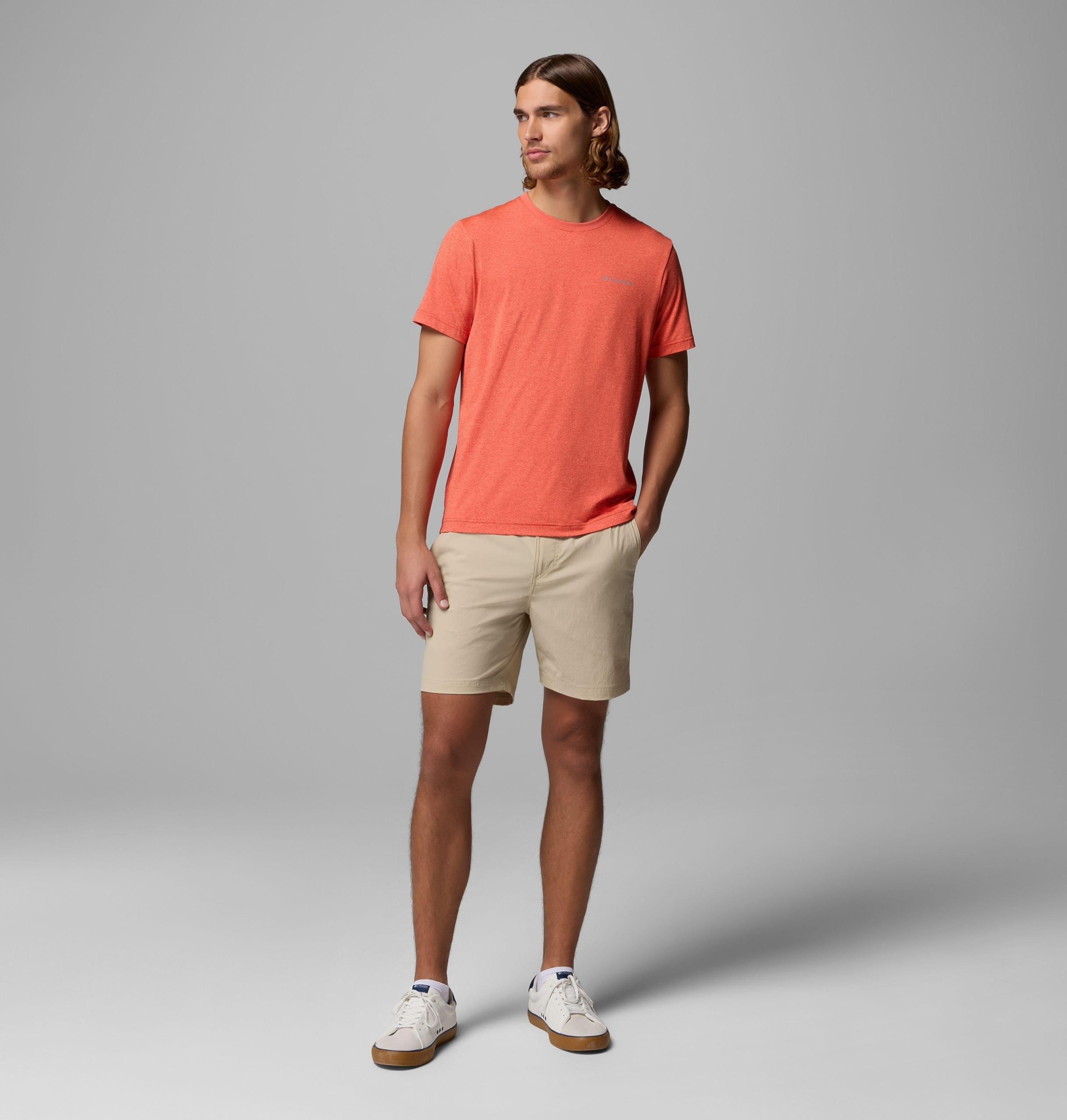 heren parsons point t-shirt met korte mouwen en grafische print op de achterkant
