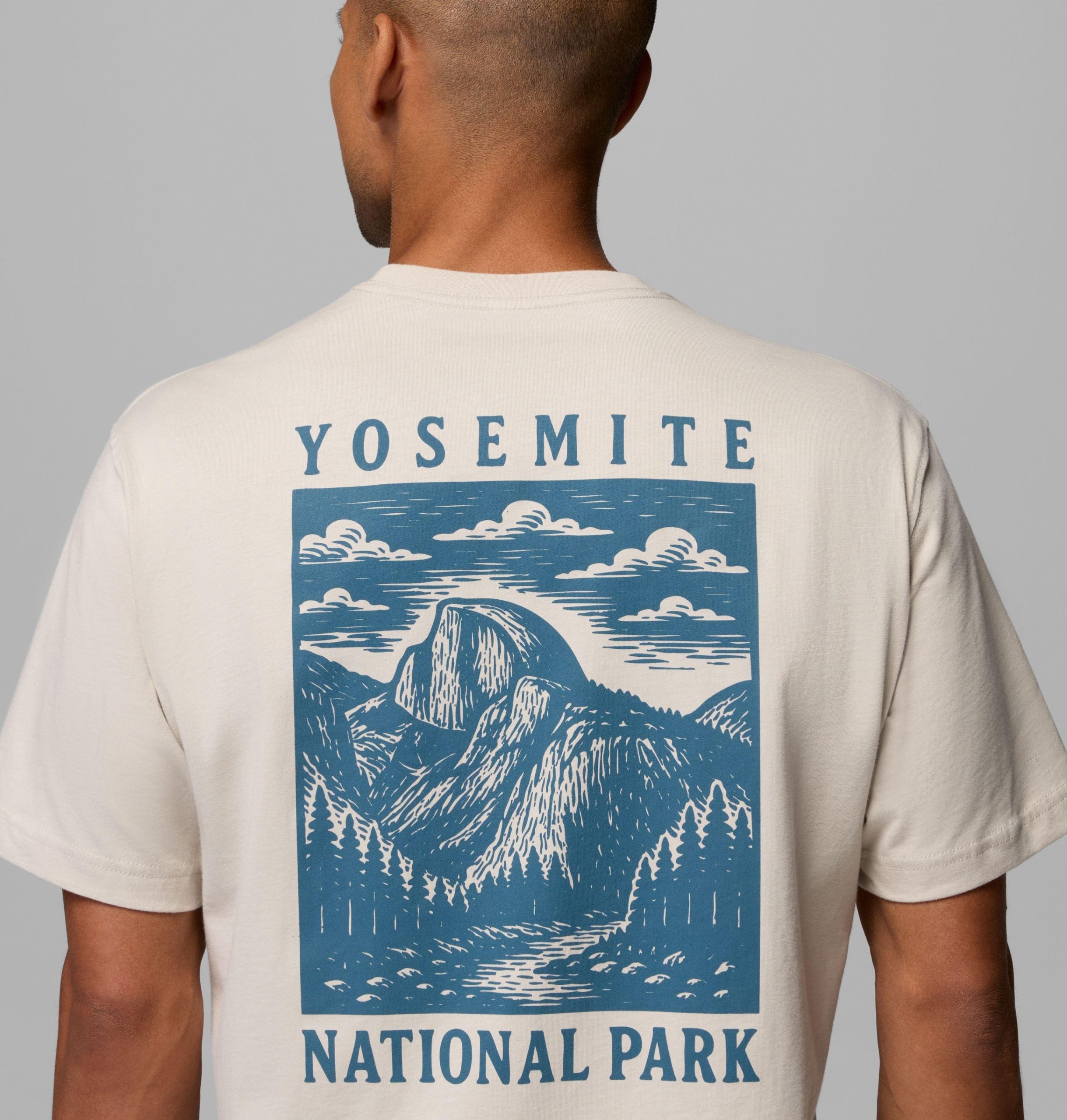 heren granite yosemite np csc t-shirt