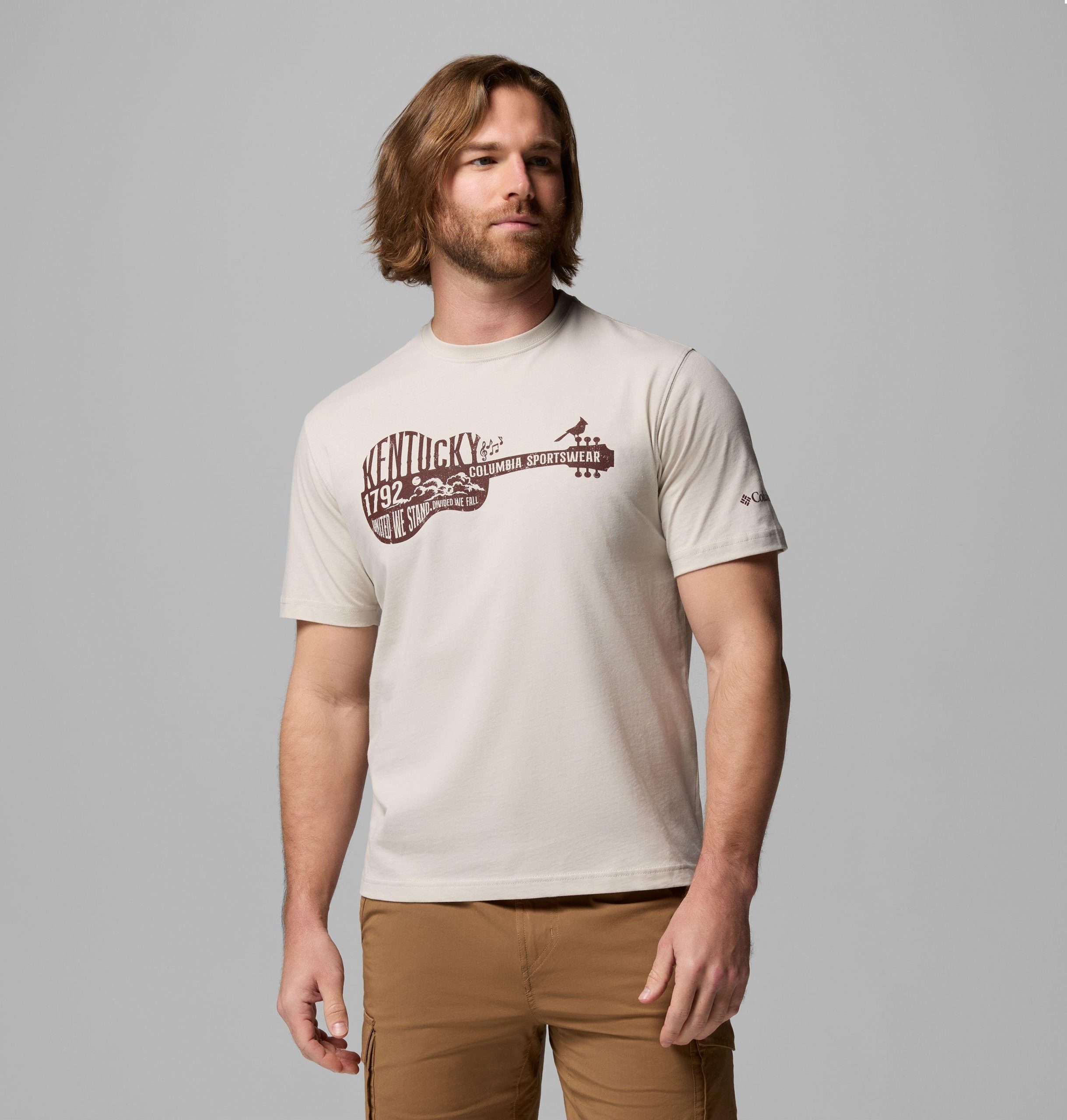 heren united guitar ky csc t-shirt
