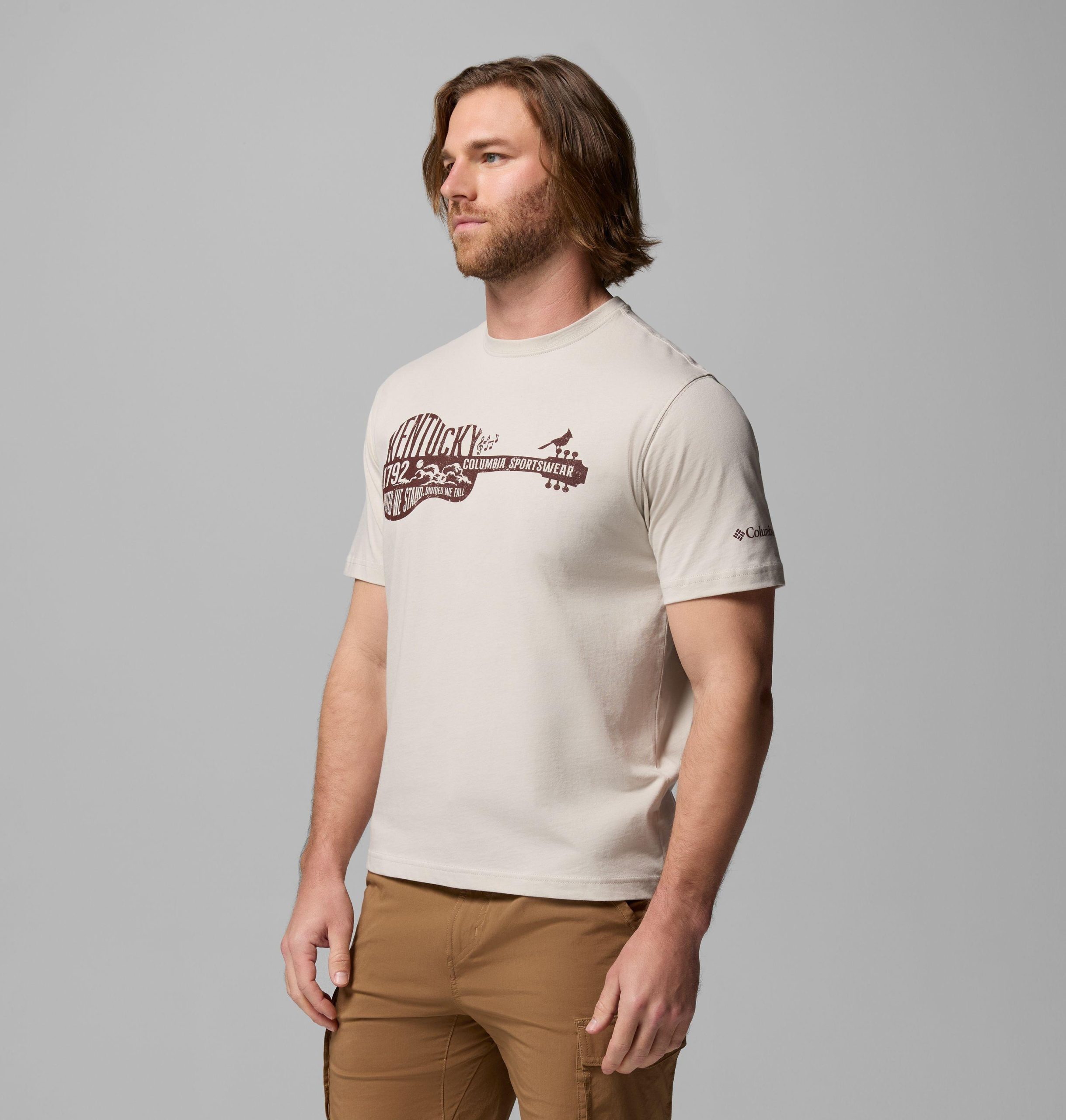 heren united guitar ky csc t-shirt