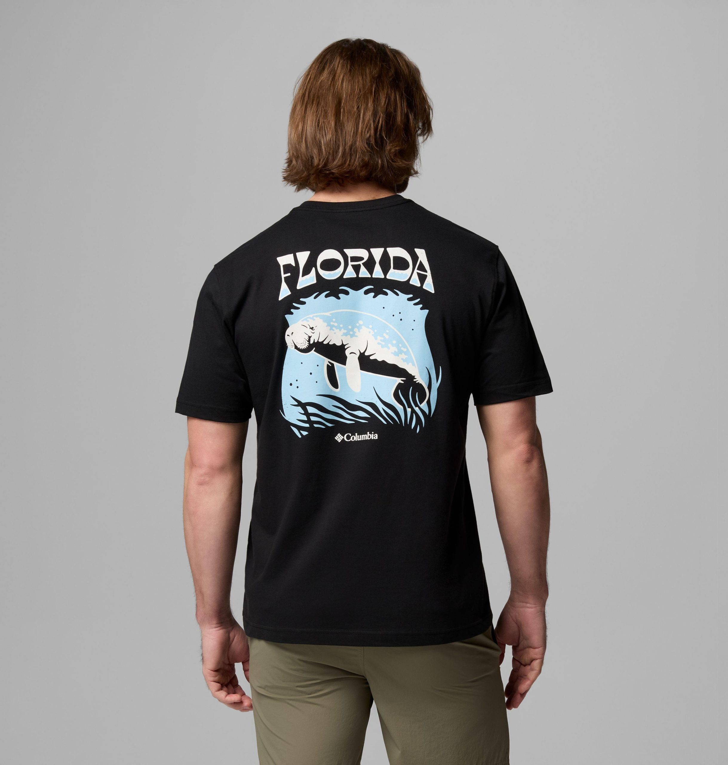 heren t-shirt met zeemeerminmotief manat-tee fl csc