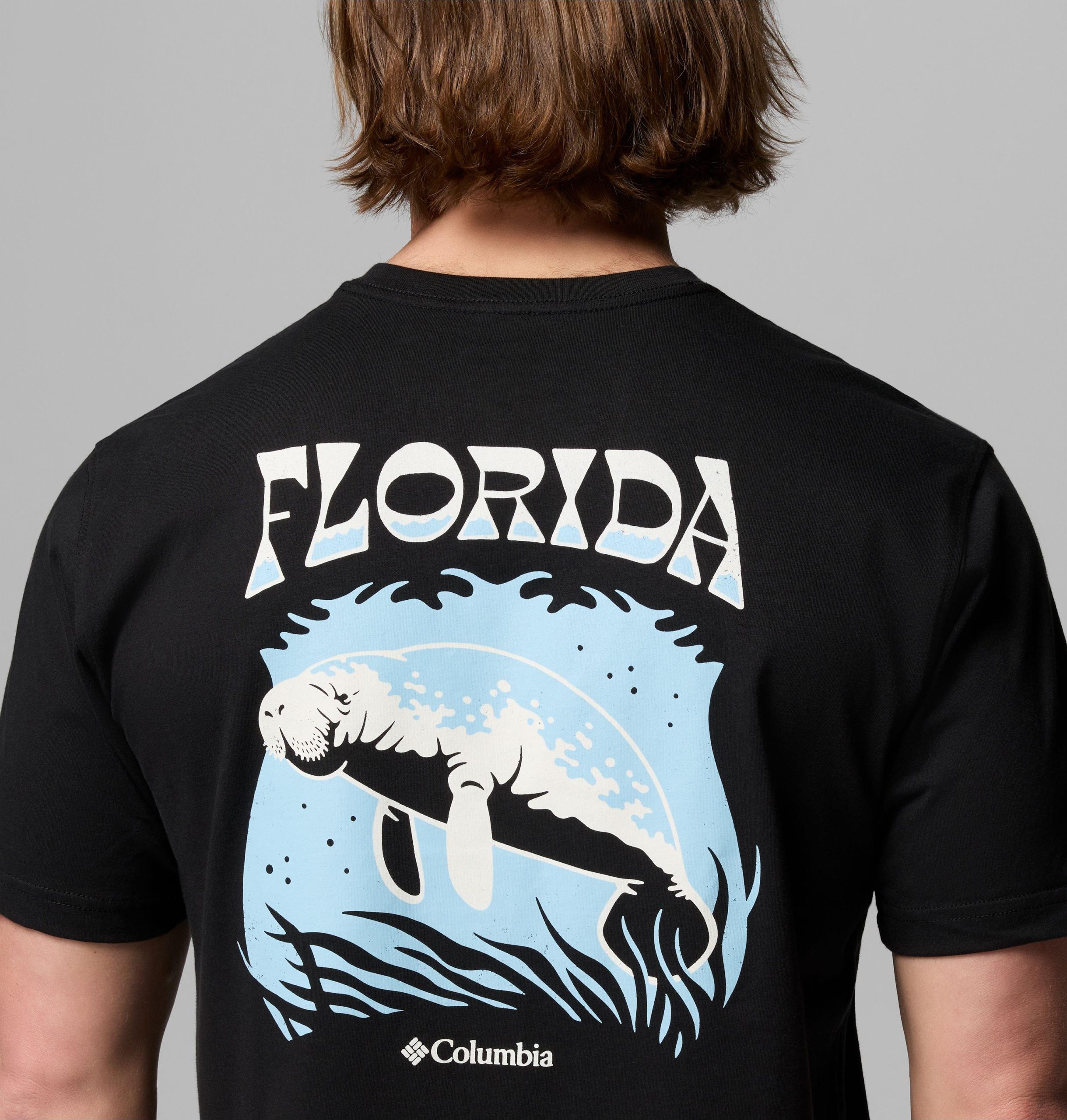 heren t-shirt met zeemeerminmotief manat-tee fl csc