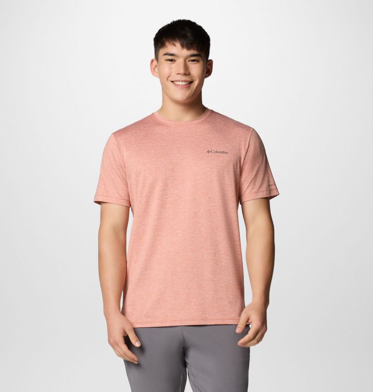 men tech trail utility short sleeve crew