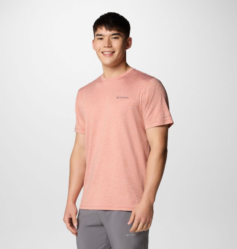 men tech trail utility short sleeve crew