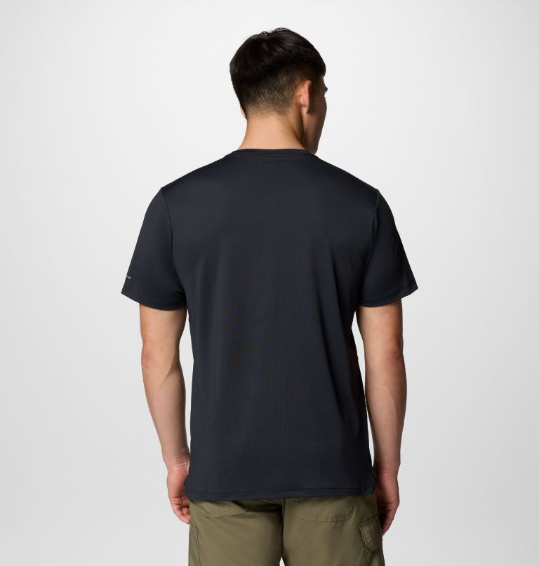 men tech trail utility short sleeve crew