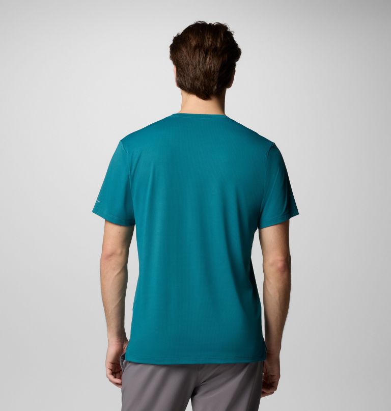 men tech trail utility short sleeve crew
