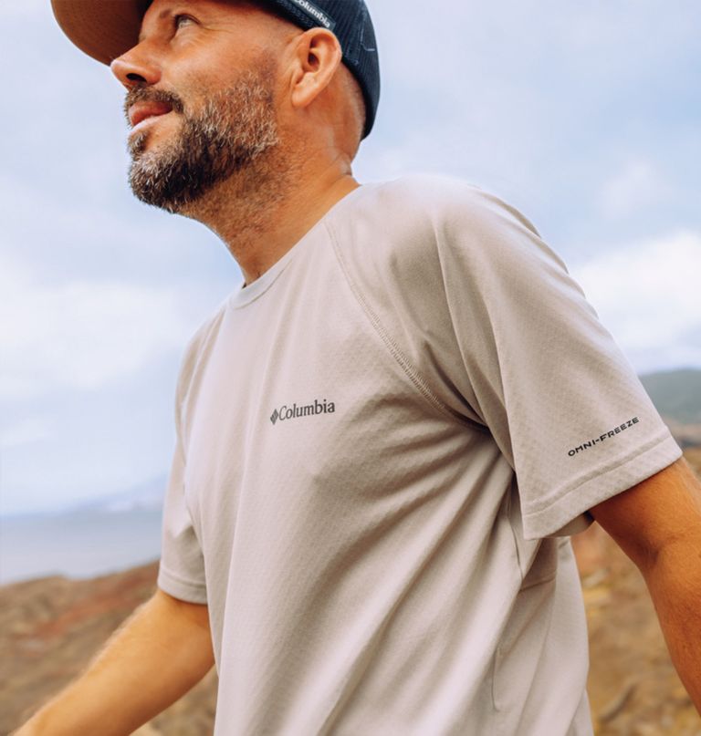 men alpine chill pro short sleeve crew shirt