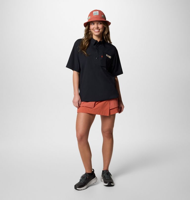 cove beach woven short sleeve shirt