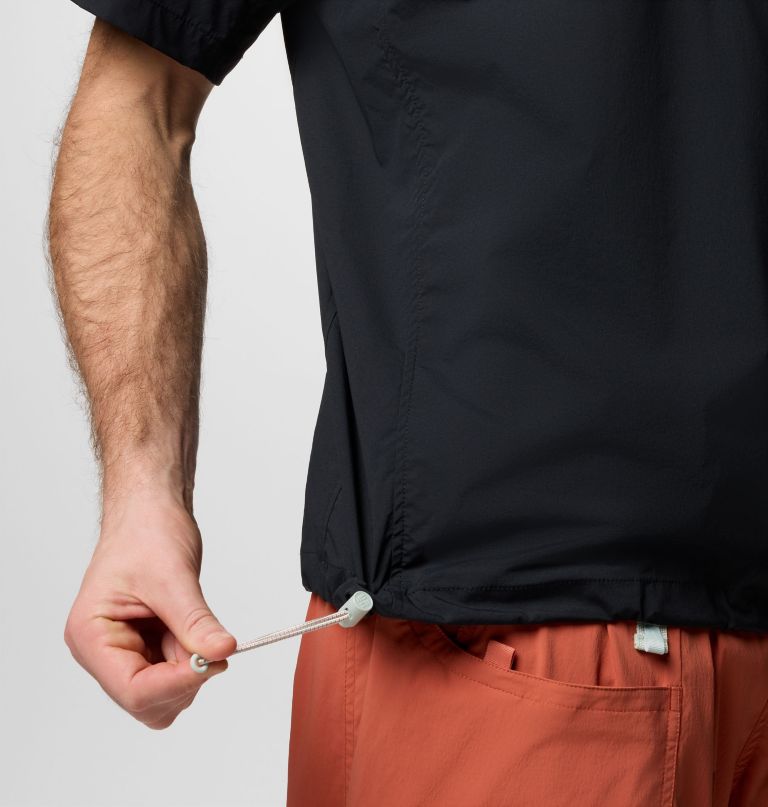 cove beach woven short sleeve shirt