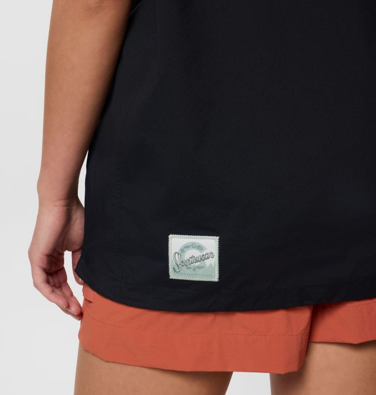 cove beach woven short sleeve shirt
