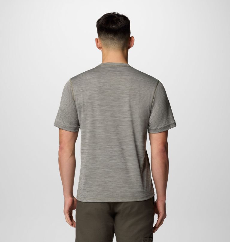 men sage peak knit short sleeve crew shirt